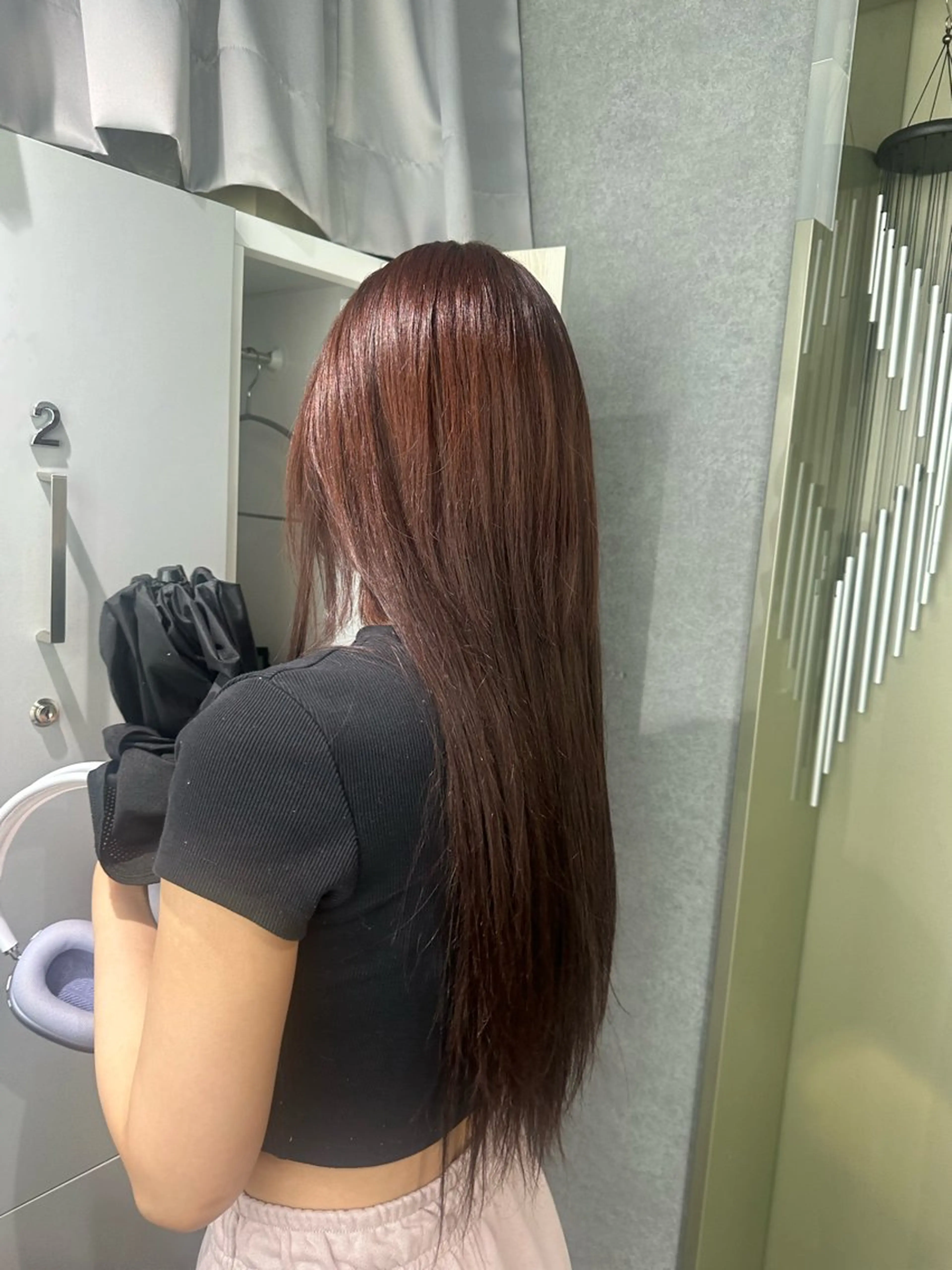 ロング エクステ naito/ブリーチ /エクステ/縮毛のヘアスタイル