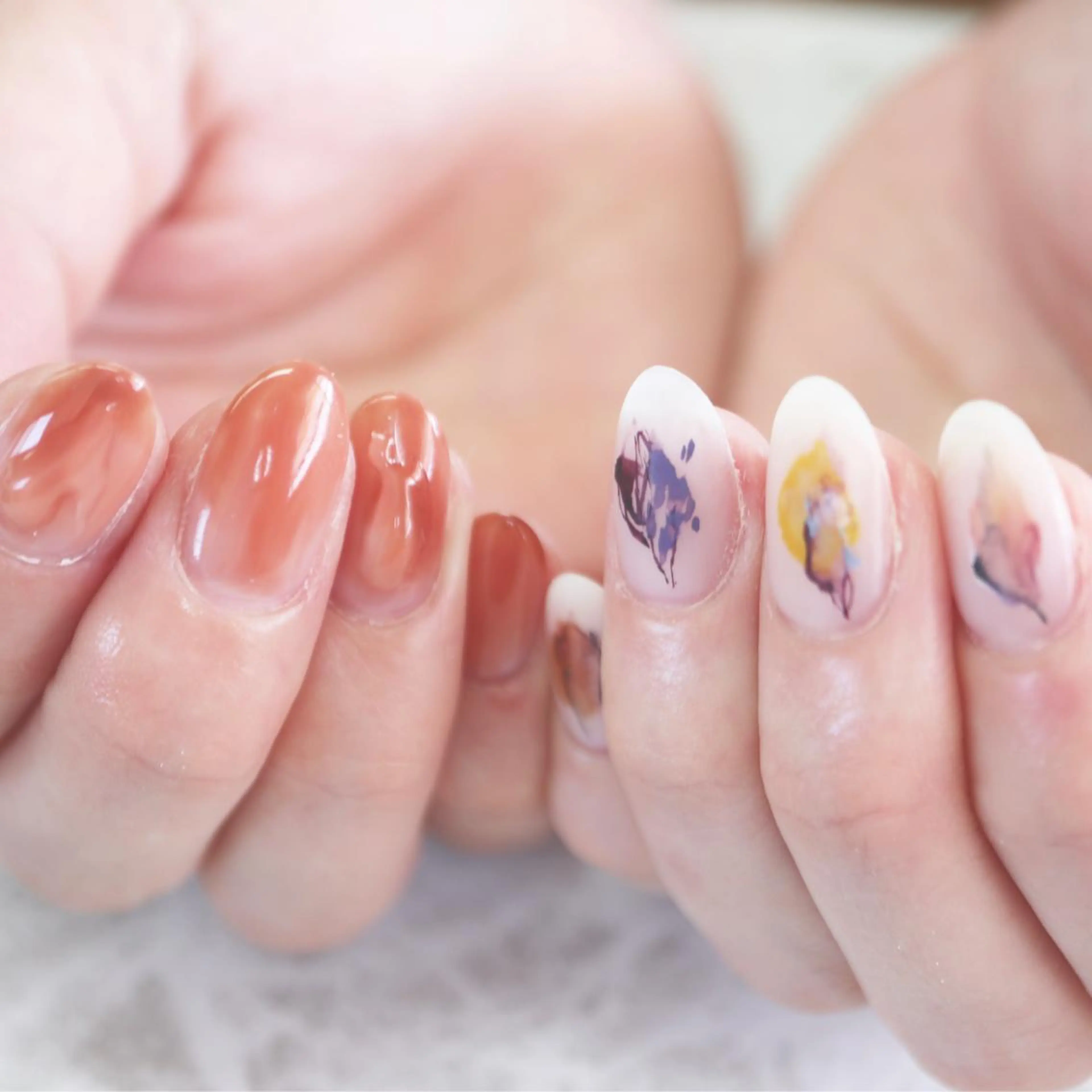 ネイル ハンドネイル 小河 仁美のネイルデザイン