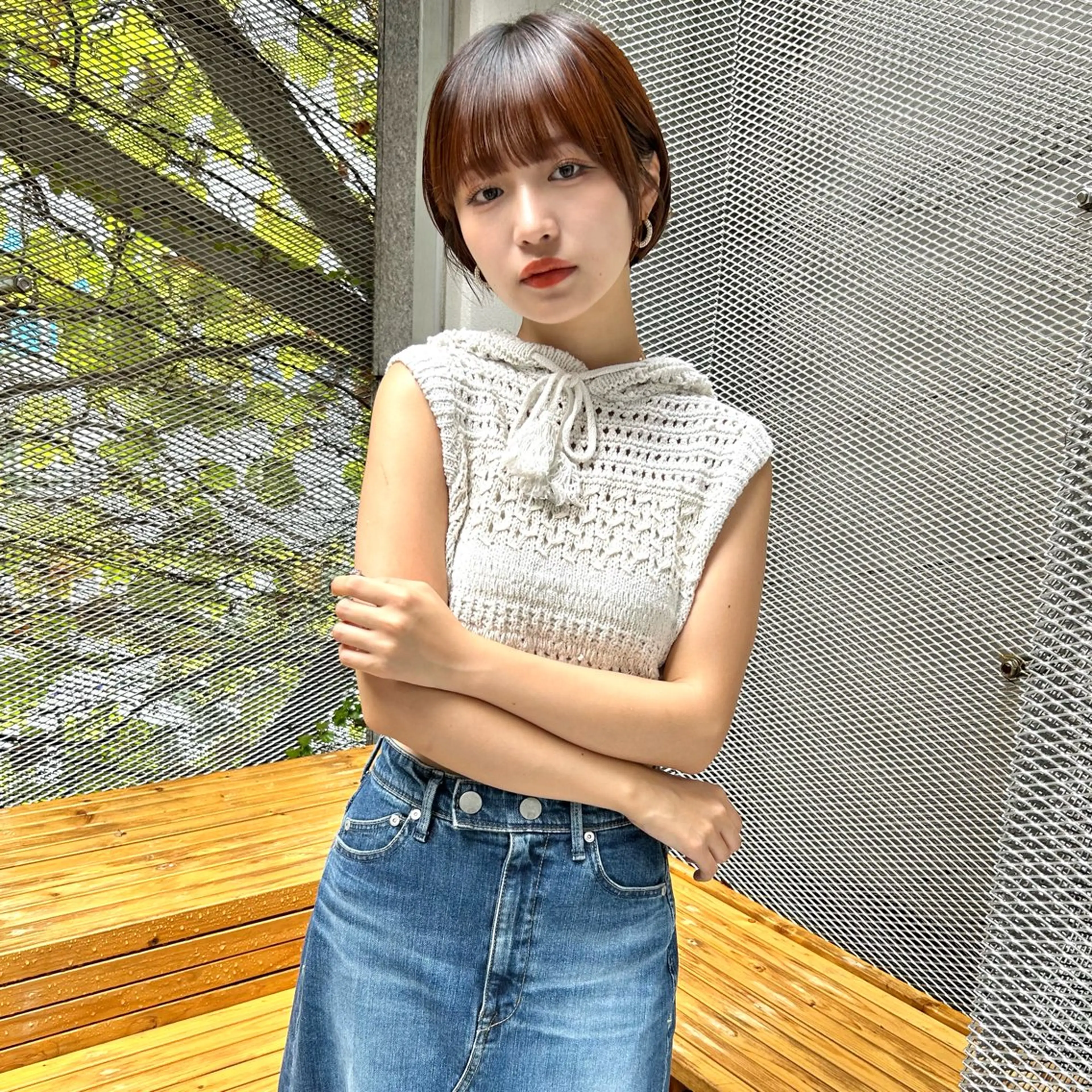 ショート カラー mood tatemachiのヘアスタイル