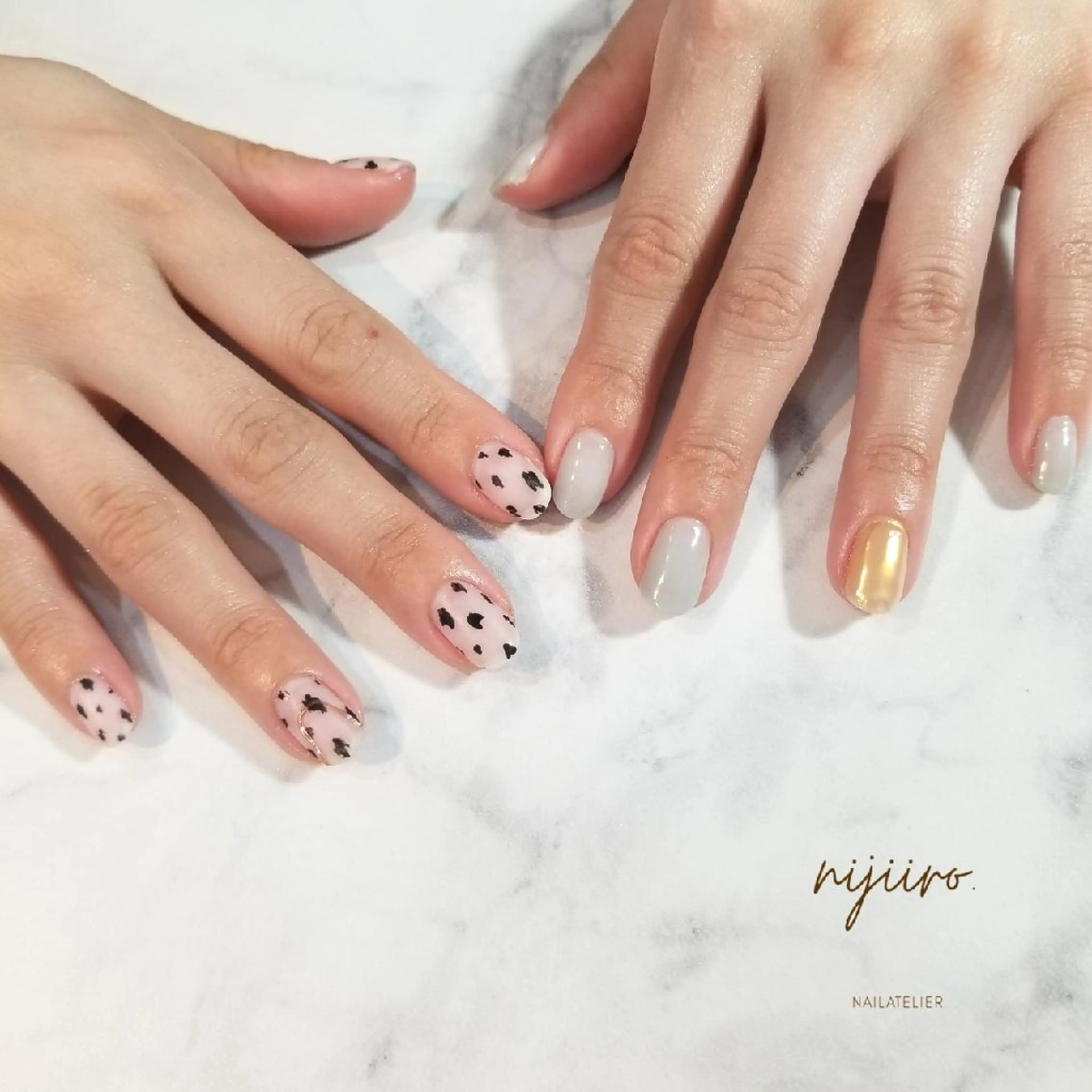 ネイル ハンドネイル nailatelier nijiiro.所属・nijiiro🌈 サトウのネイルデザイン