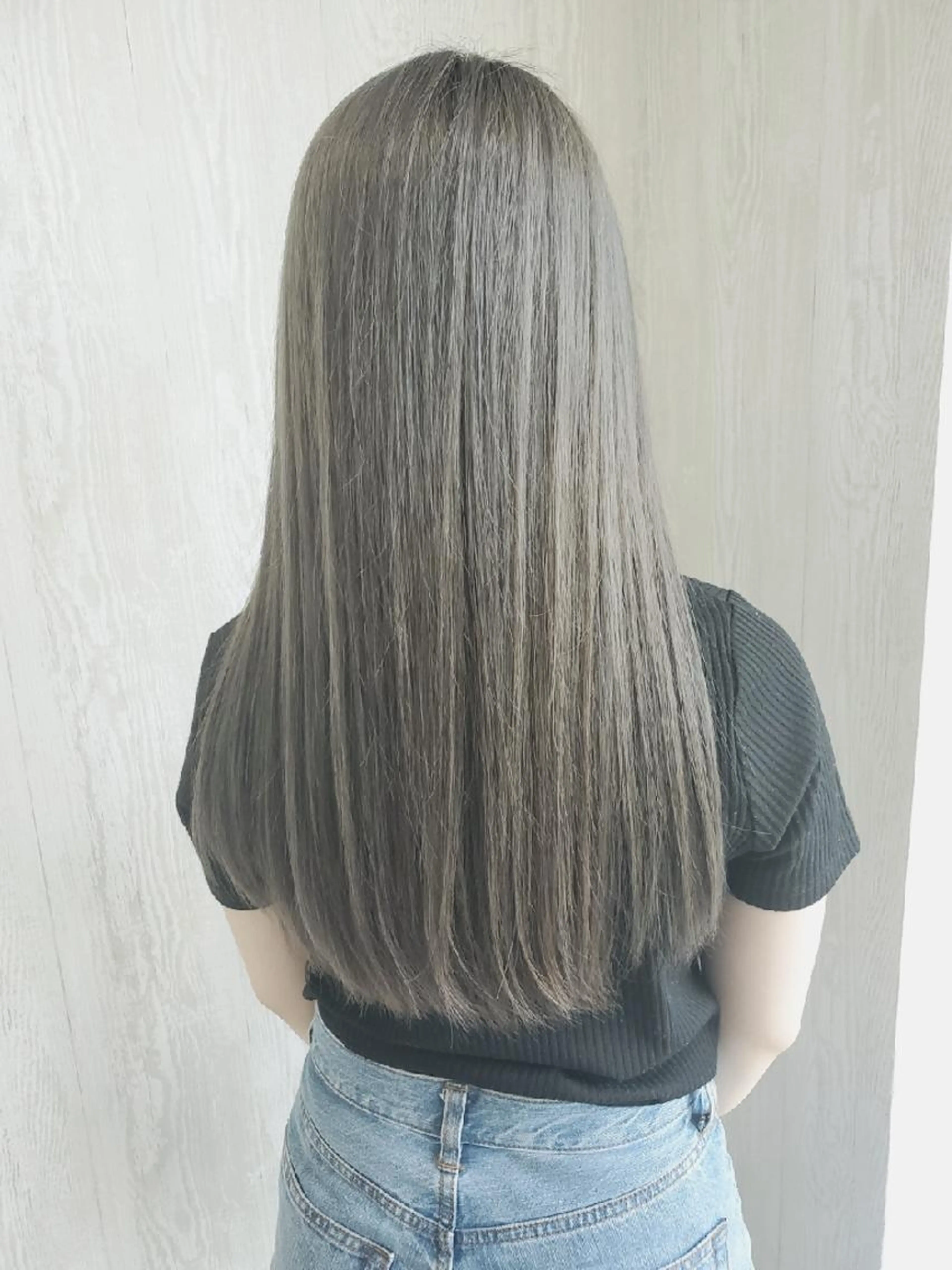 巻ける縮毛矯正🫧ボリュームダウンストレート+Aujua1stepトリートメント+シャンプーブローの写真