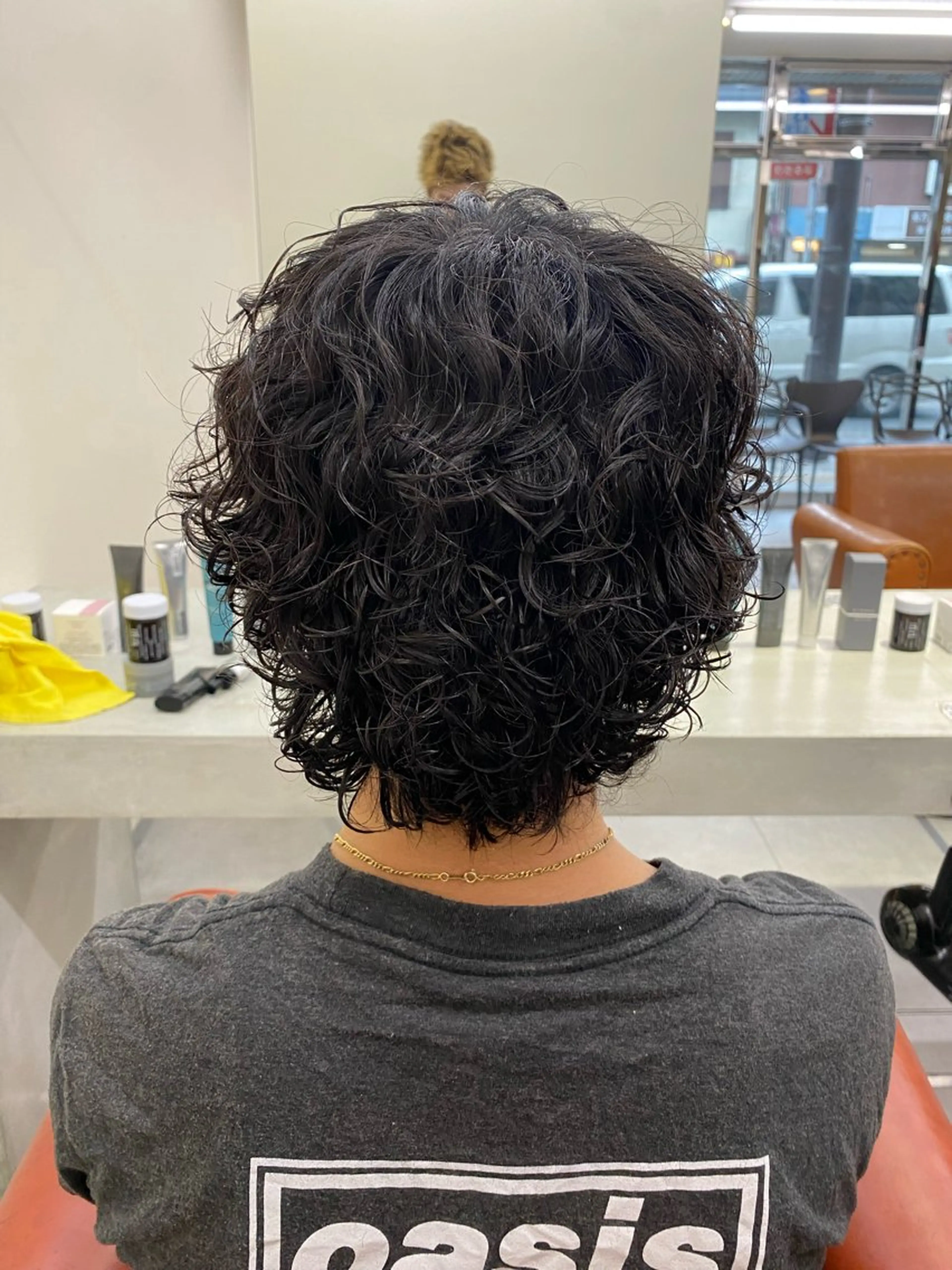 メンズ センターパート フェードカット マッシュ メンズパーマ メンズツイストパーマ パーマ／京都駅 ／メンズ/藤井　翔のヘアスタイル