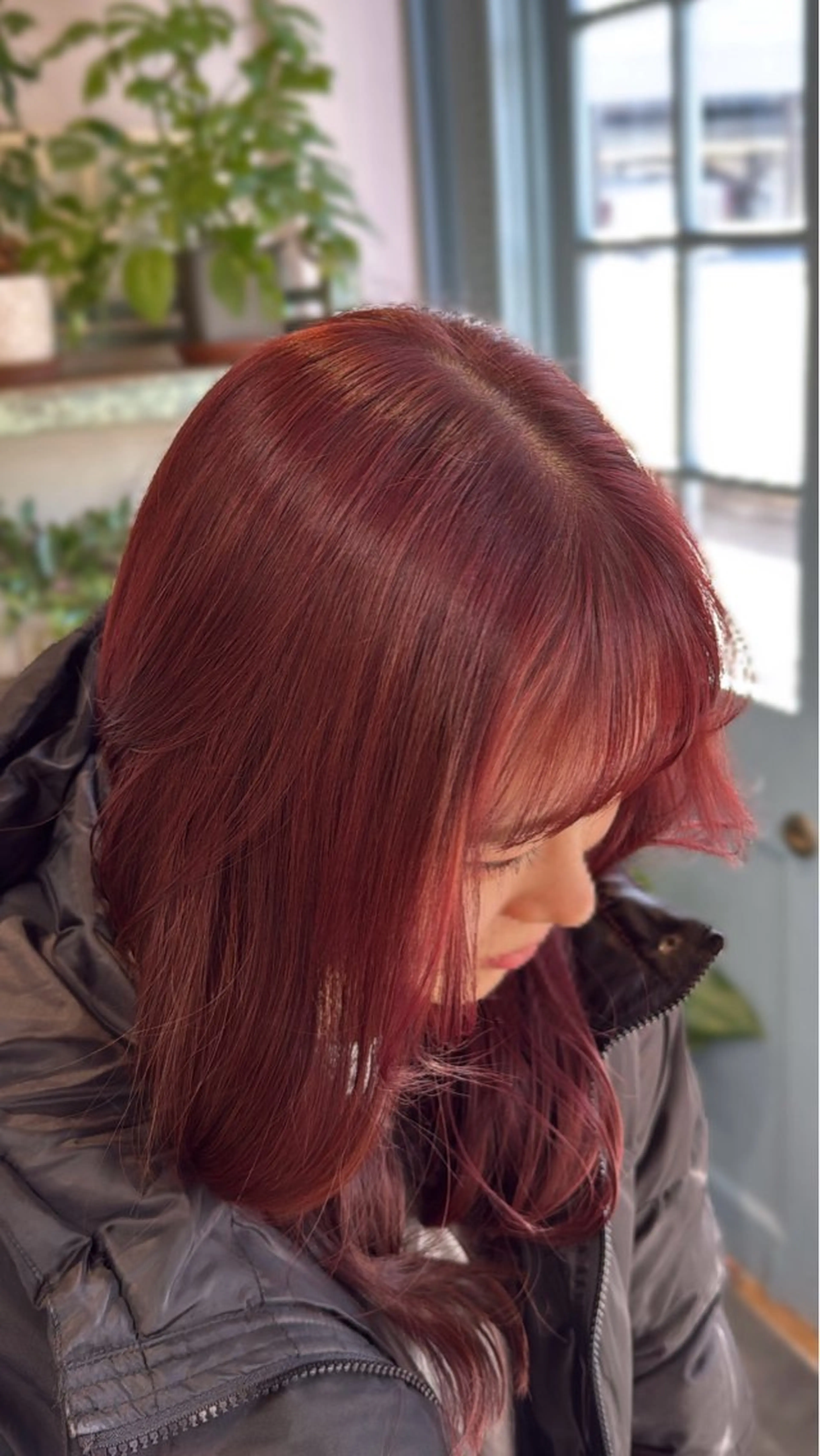 カラー ブリーチ ブリーチなしカラー カット ヘアカラー トリートメント Sakura .のヘアスタイル