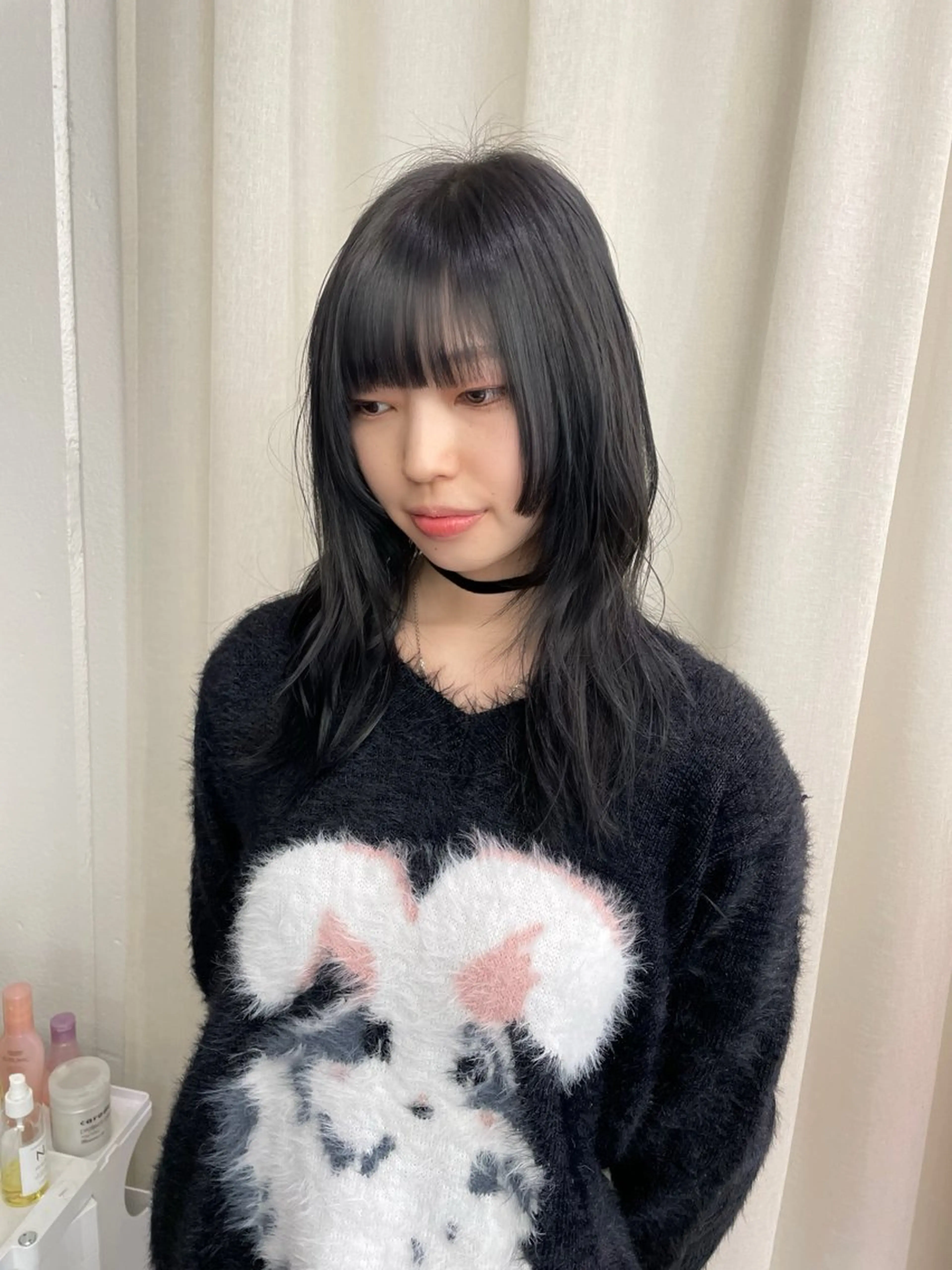 ロング カラー カット ヘアカラー トリートメント レイヤーカット🎀 kanaのエステ・リラクイメージ