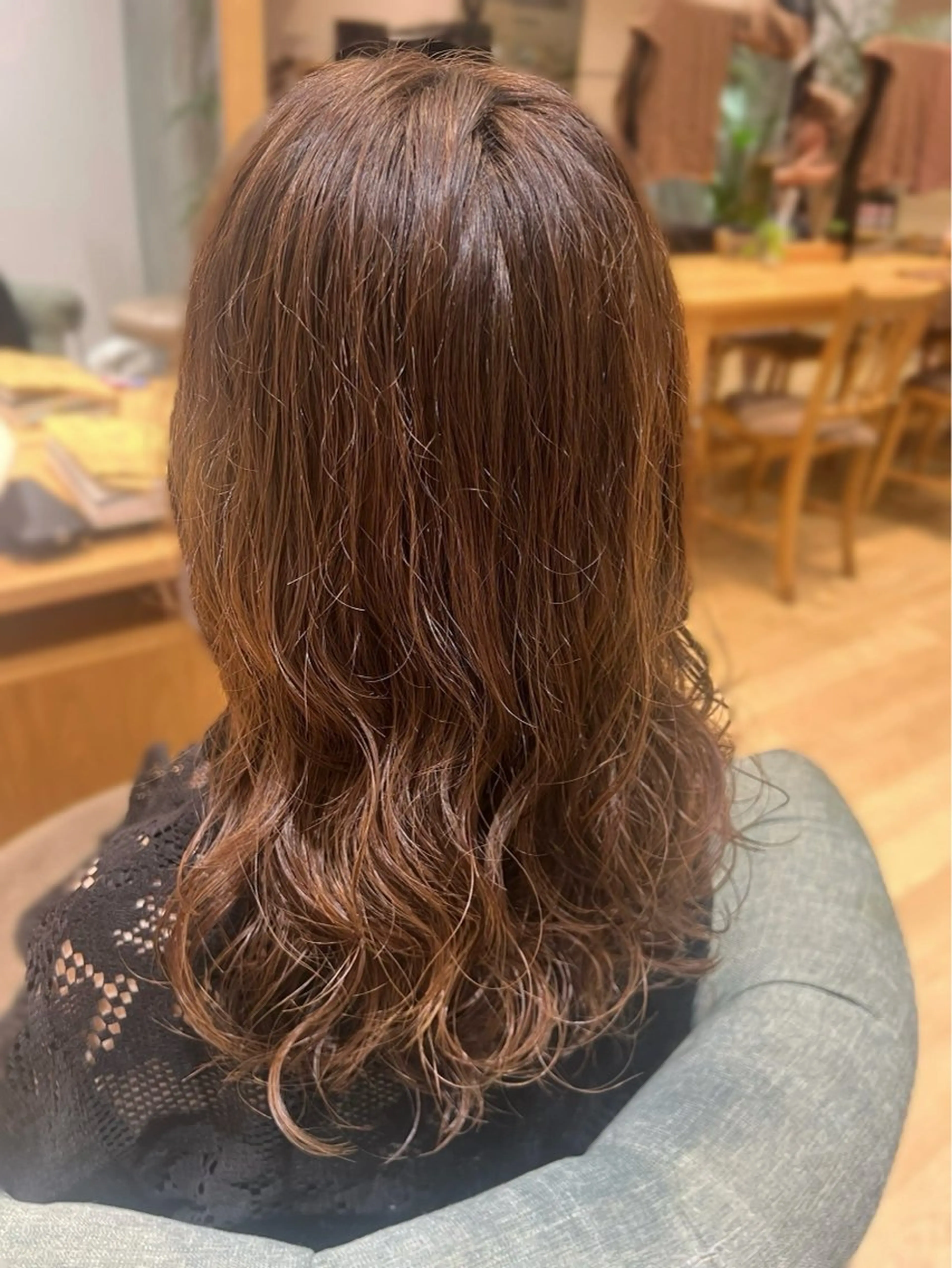 パーマ 大野 芽依のヘアスタイル