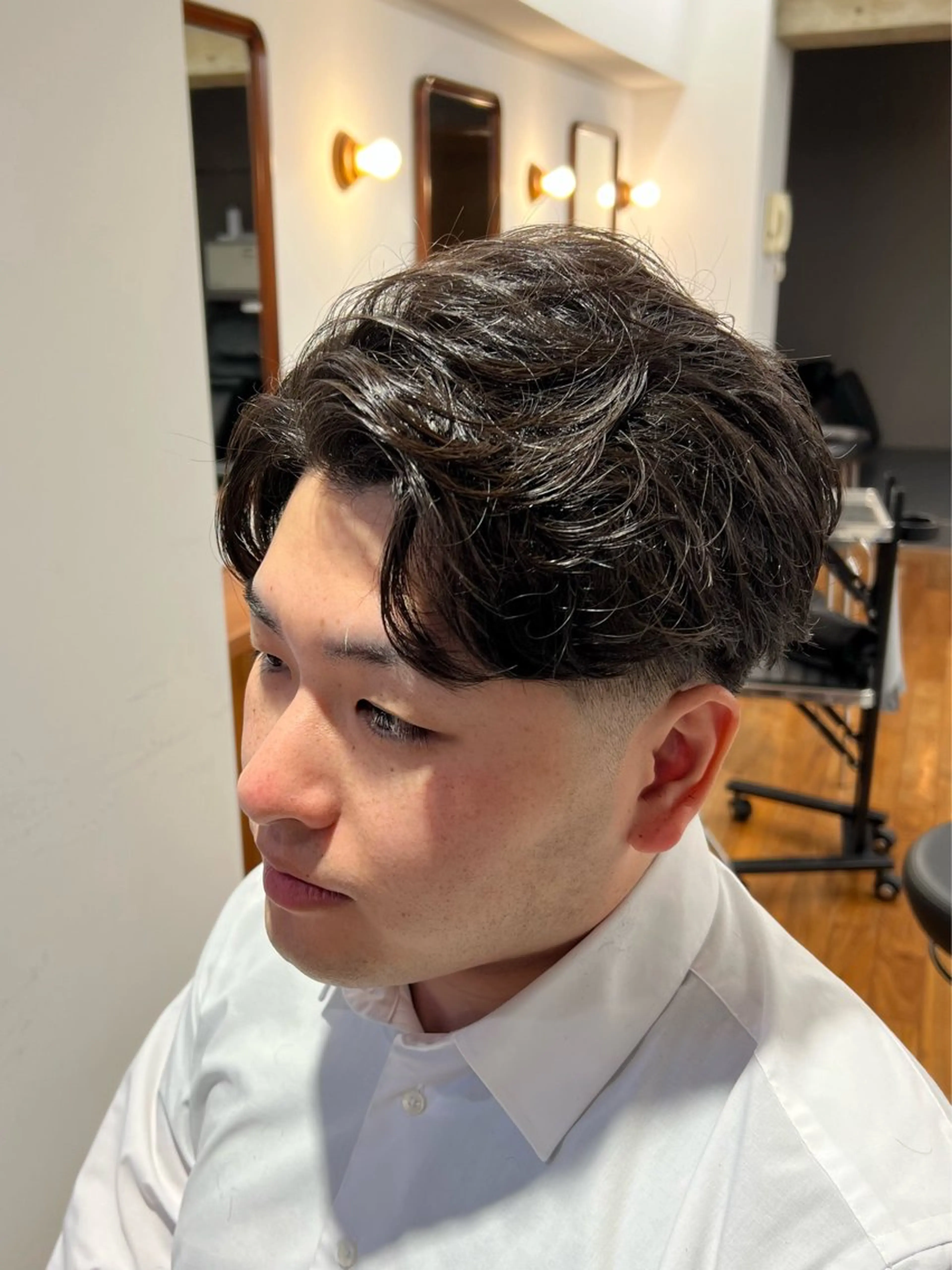 ショート メンズ カット メンズカット✂️ スキンフェード伊藤陸のヘアスタイル