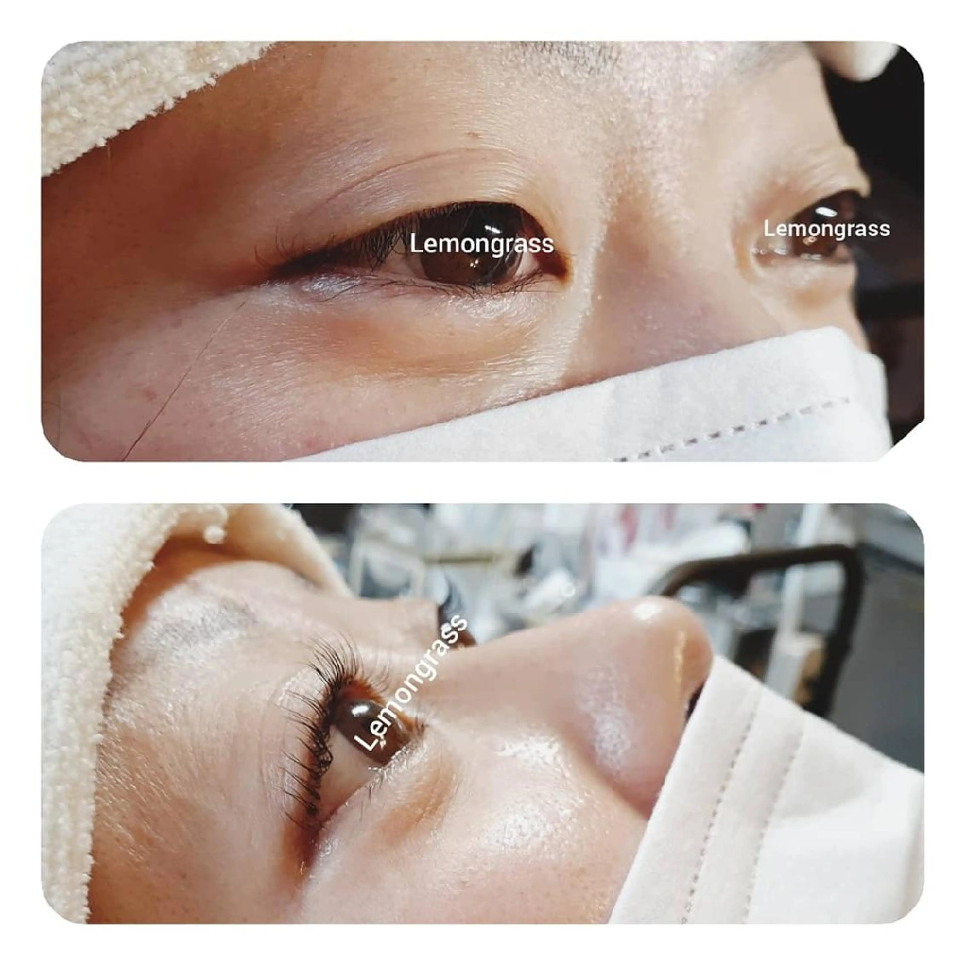 マツエク・マツパ パリジェンヌラッシュリフト Lemon grassのマツエク・マツパデザイン