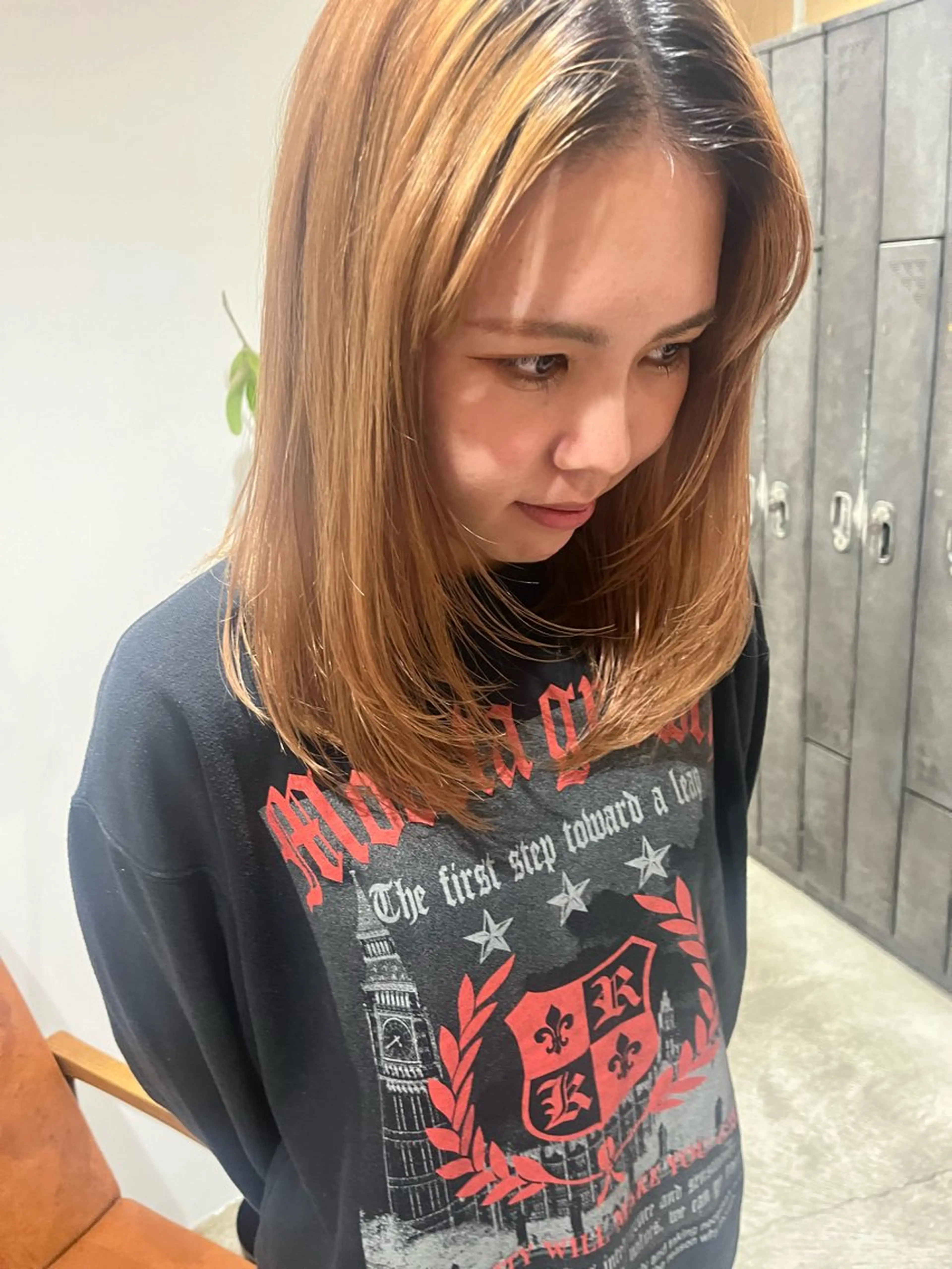 ミディアム 梅田美容室/カット /Maoのヘアスタイル