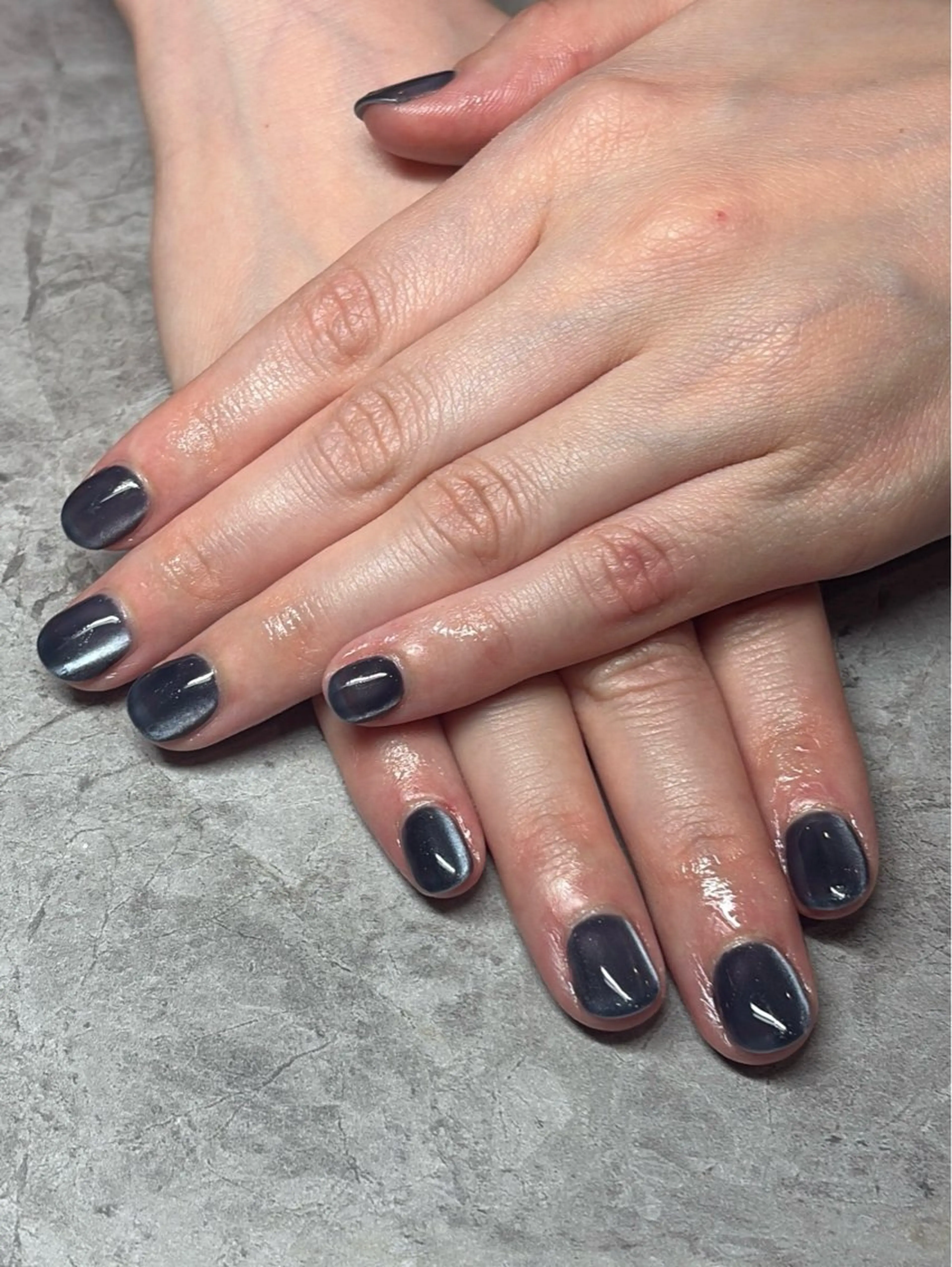 ネイル マグネットネイル ハンドネイル 【REVE】｡*. cocoro⋆.*のネイルデザイン