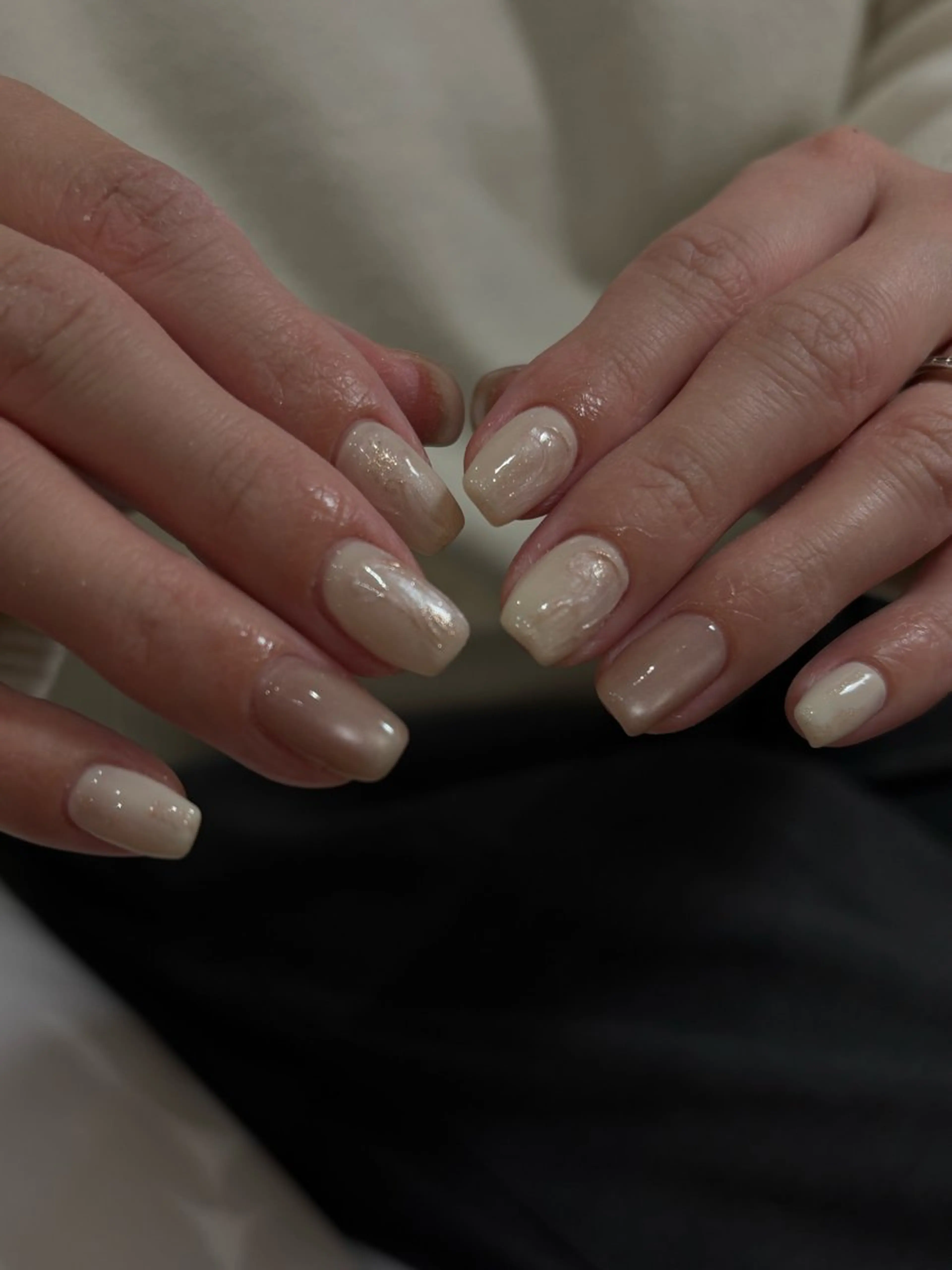 ネイル シンプルネイル ハンドネイル 【 Lea's 】 kaedeのネイルデザイン