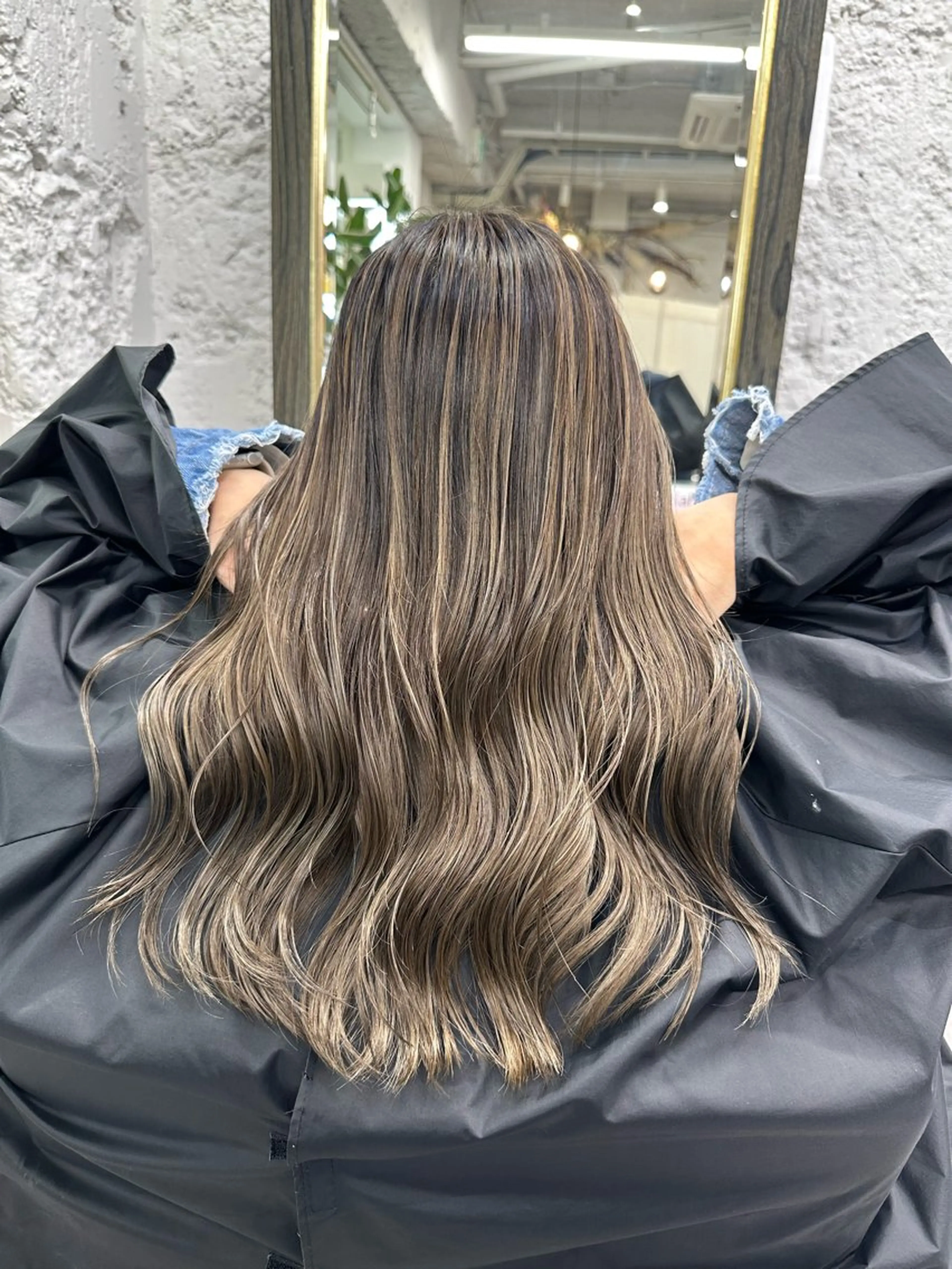 ロング カラー ヘアアレンジ カット ヘアカラー トリートメント 久米 治仁のヘアスタイル