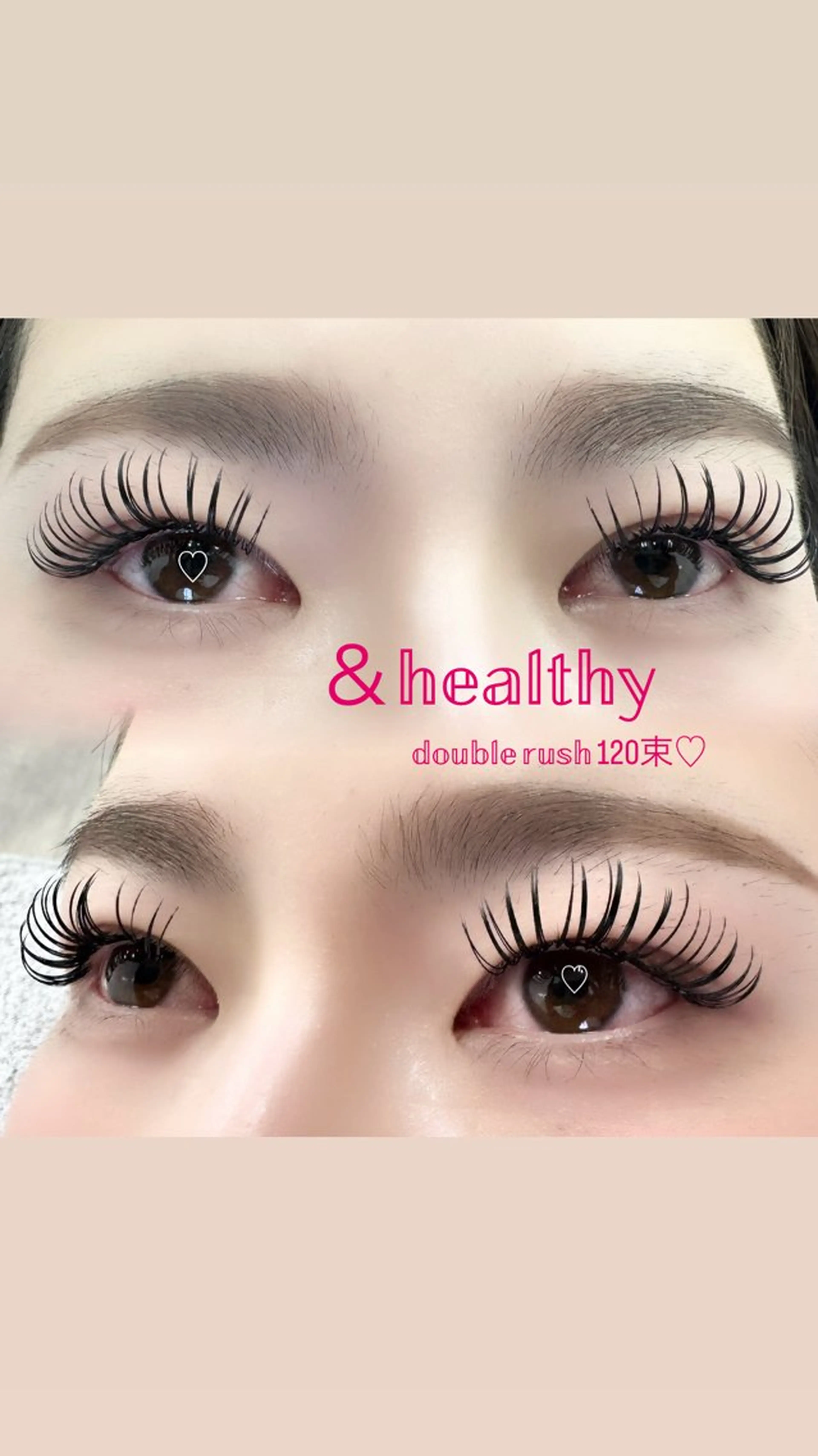 マツエク・マツパ Silk by Bianca未奈🩶のマツエク・マツパデザイン