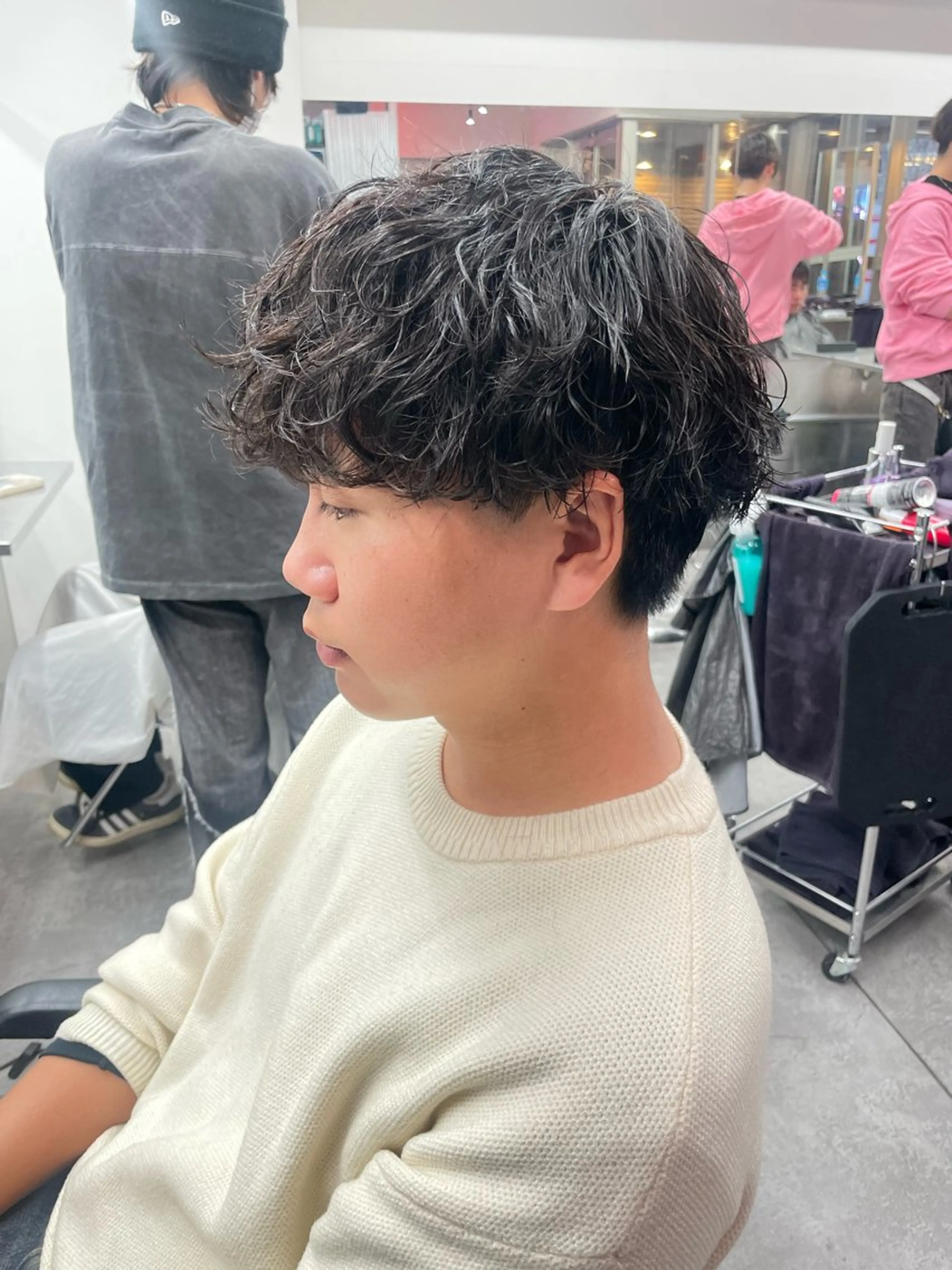 パーマ メンズ カット パーマ 町田エリアＮｏ．１/ パーマ特化/太田京希のヘアスタイル