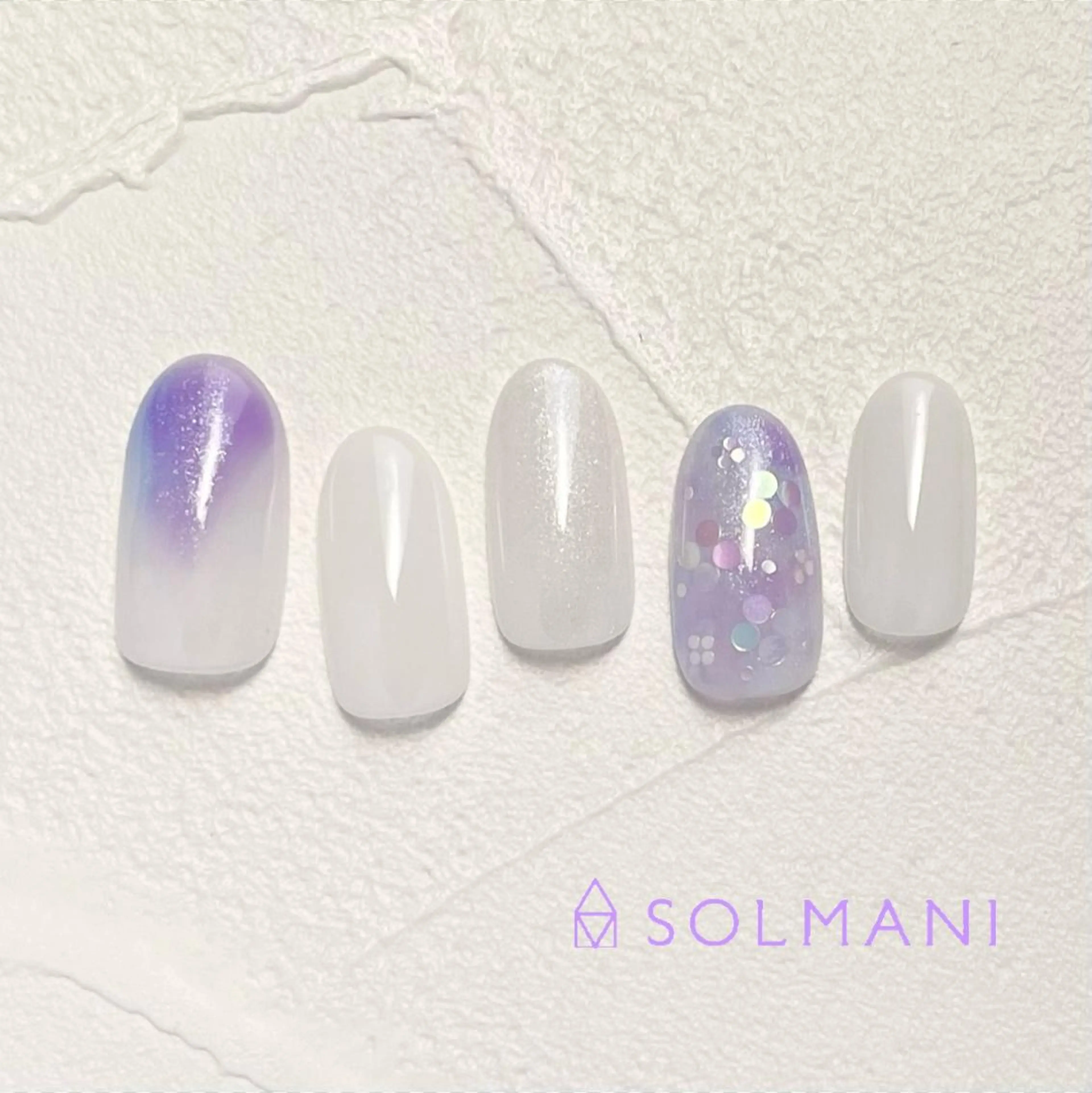 ネイル SOLMANI 予約担当のネイルデザイン