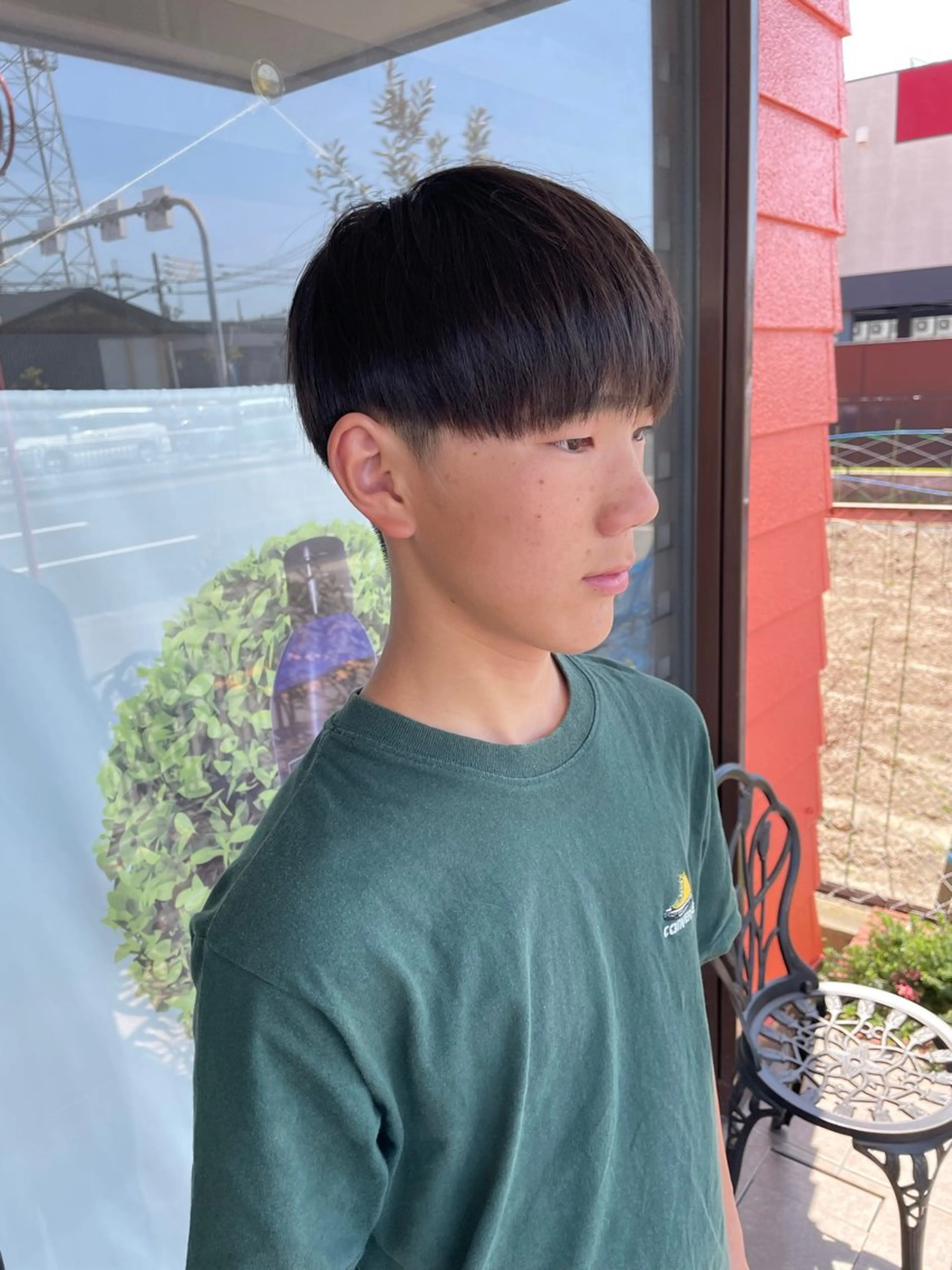 ショート メンズ マッシュ ショートヘア カット Hair  create Mano所属・堀一樹/ メンズヘア/パーマのヘアスタイル