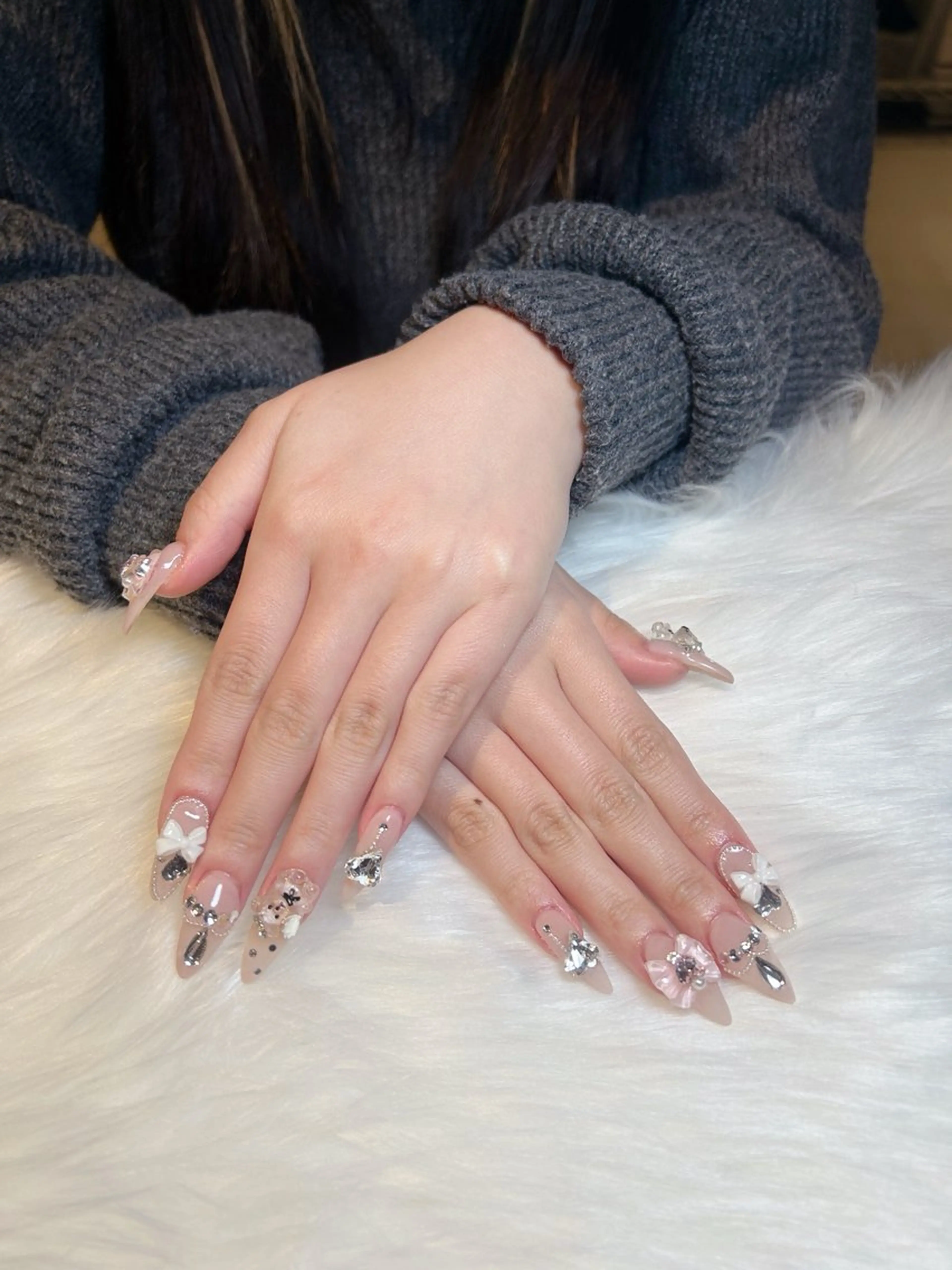 ネイル ワンカラーネイル Naru Kelinailのネイルデザイン