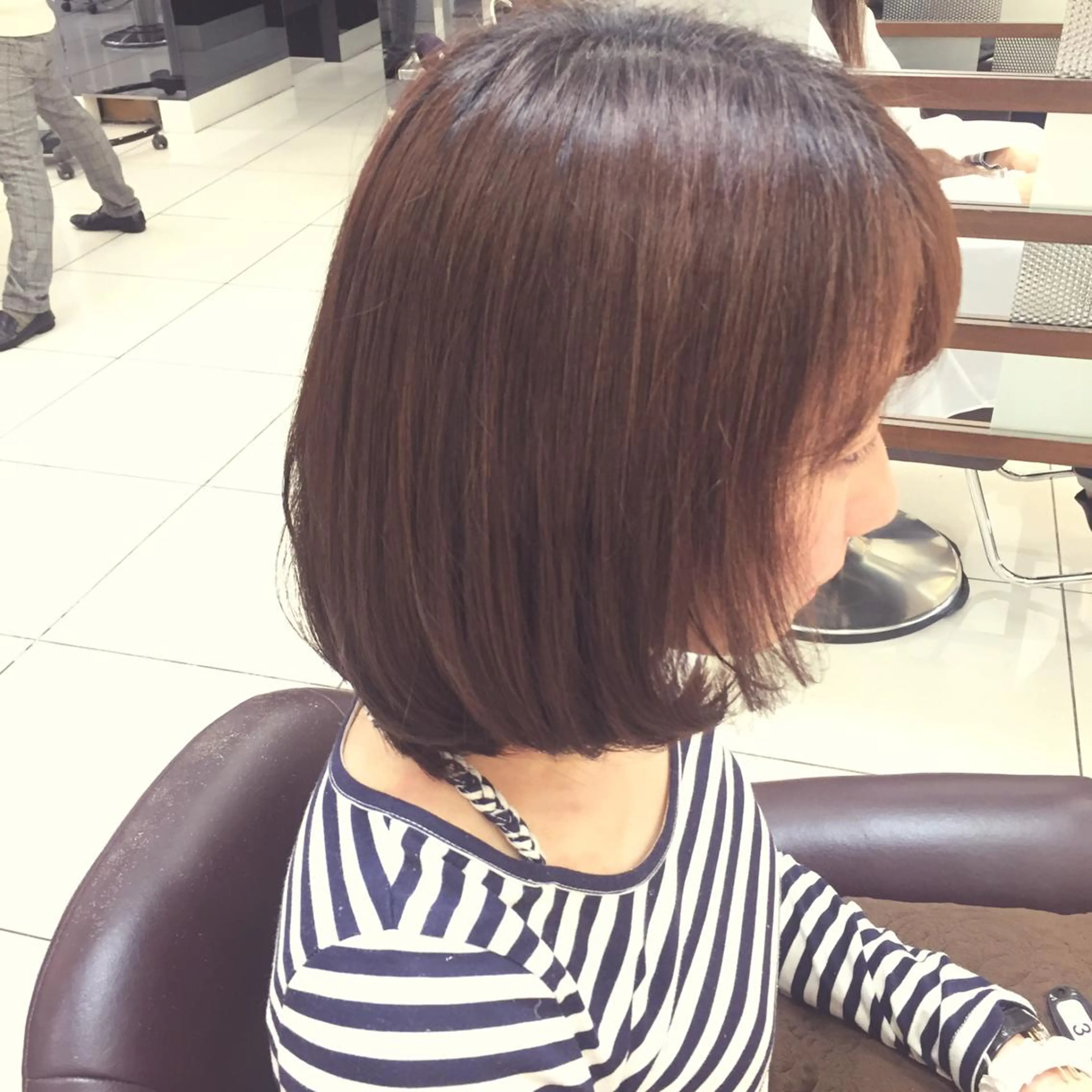 ミディアム oggi +KENJE所属・大平 美沙のヘアスタイル