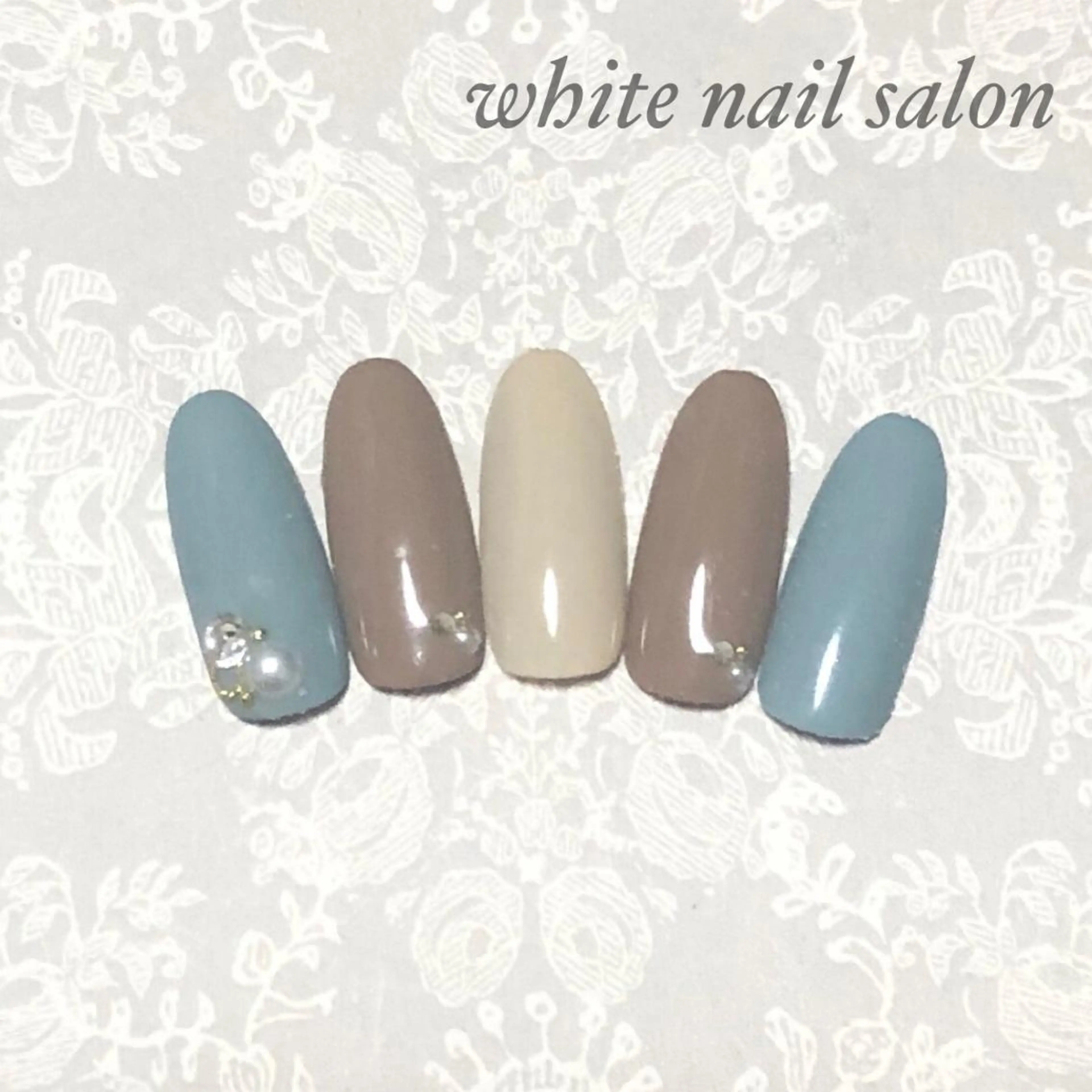 ネイル アートネイル フットネイル フレンチネイル ジェルネイル ハードジェル ハンドネイル white nail salonのネイルデザイン