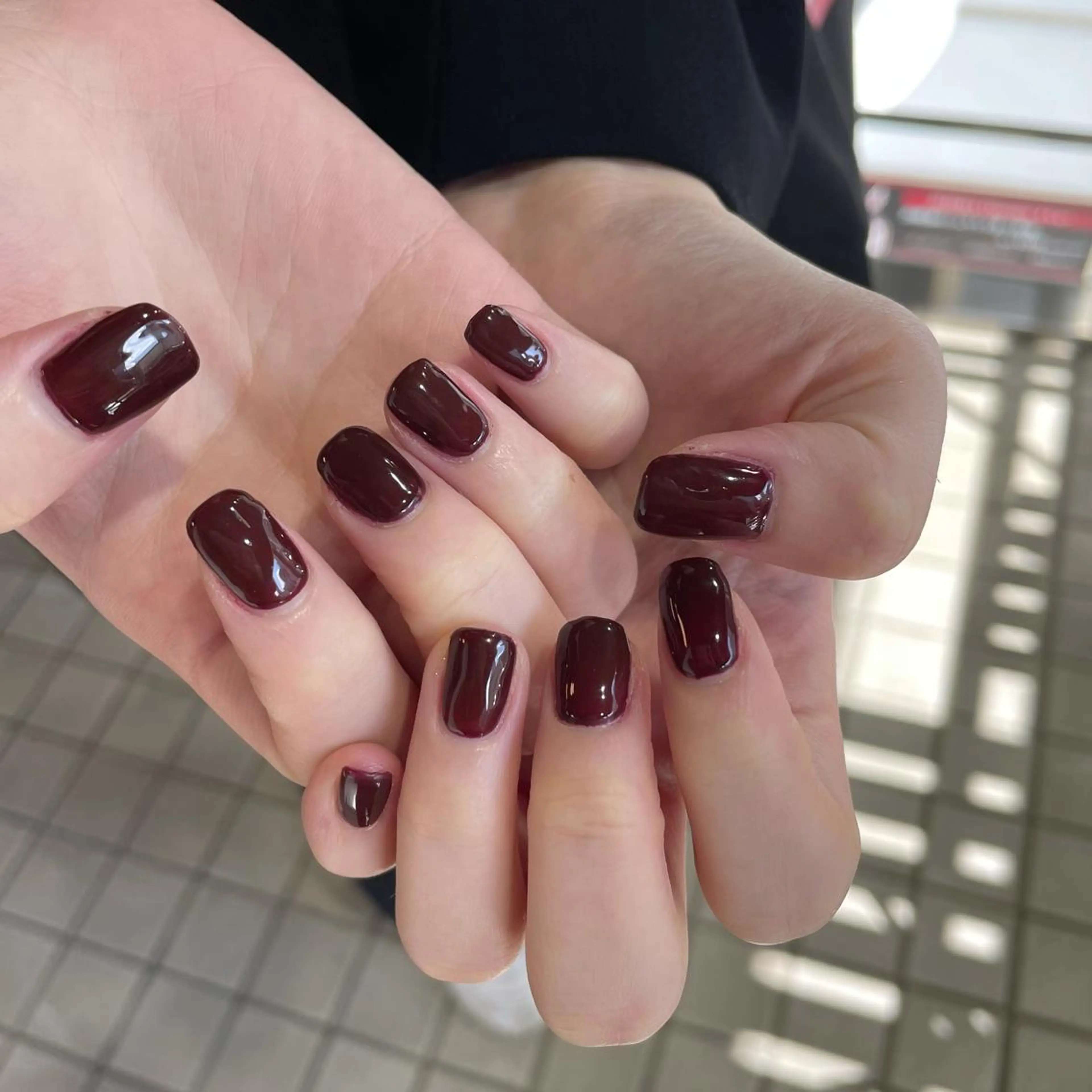 ネイル ニュアンスネイル/ ボブ/まちゃこのヘアスタイル