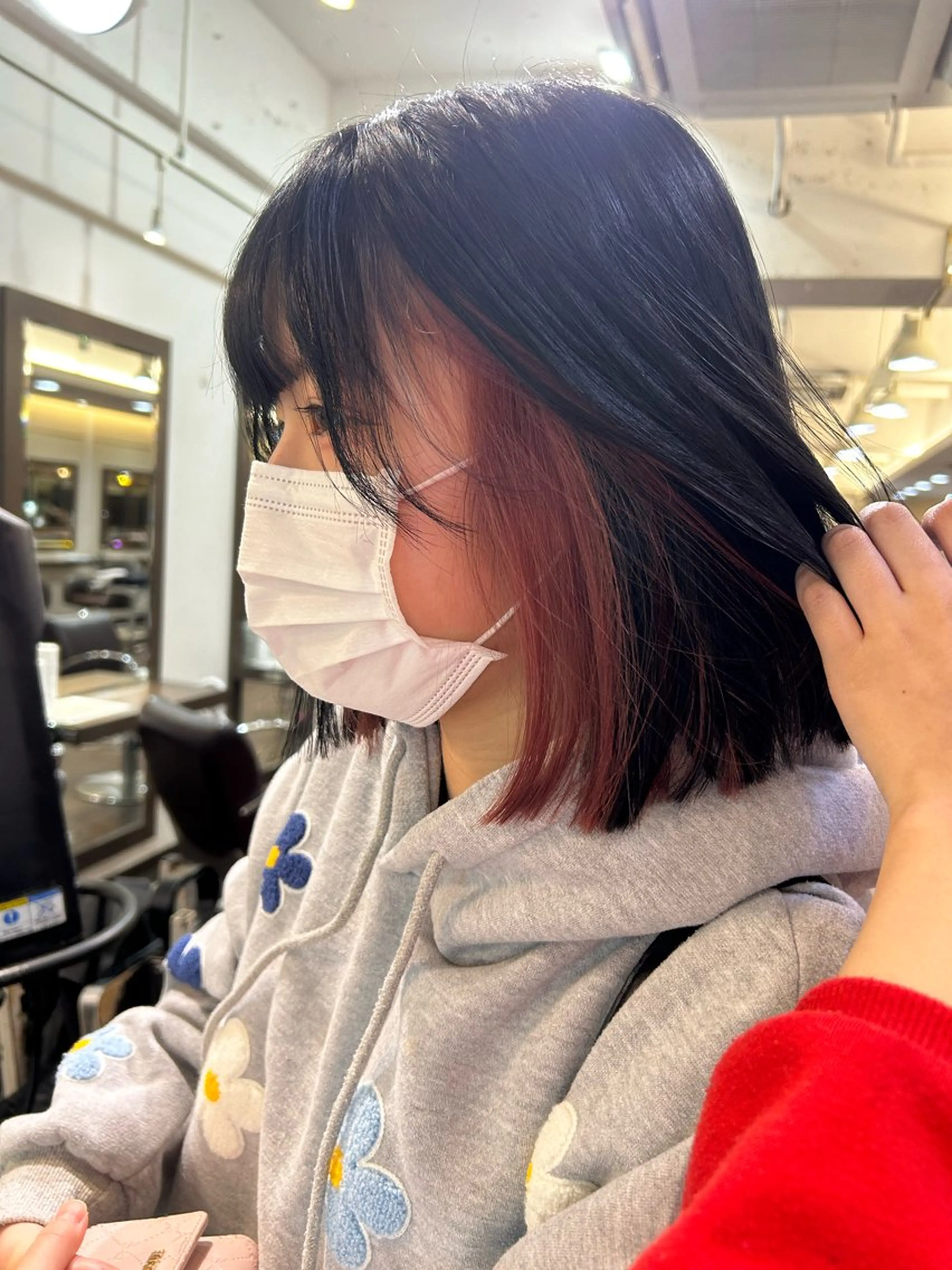 ミディアム ヘアカラー メンズ/艶髪/カラー サクラ🌸のヘアスタイル