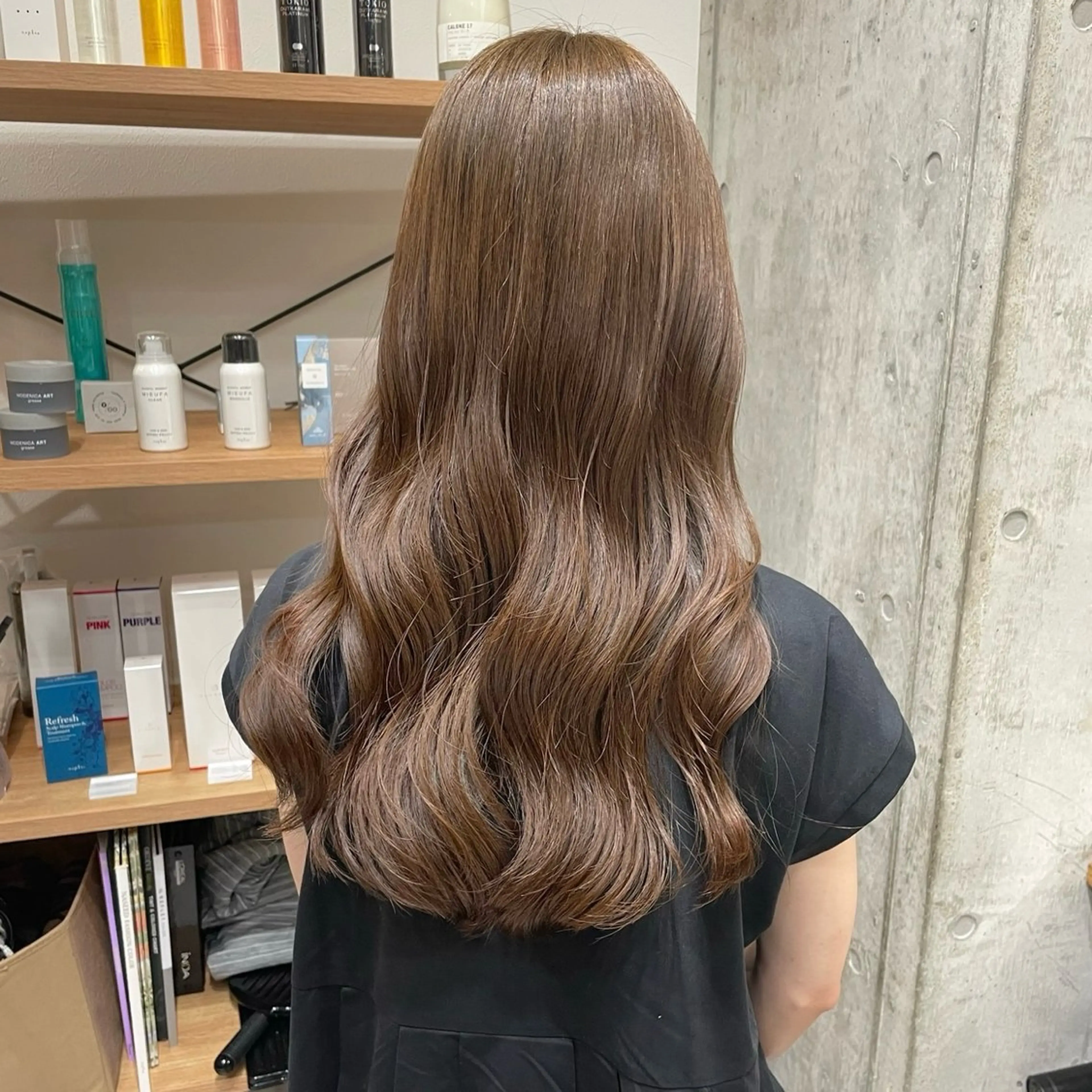 ロング カラー ヘアカラー トリートメント 🎀愛されモテ カラー🎀/moeのヘアスタイル