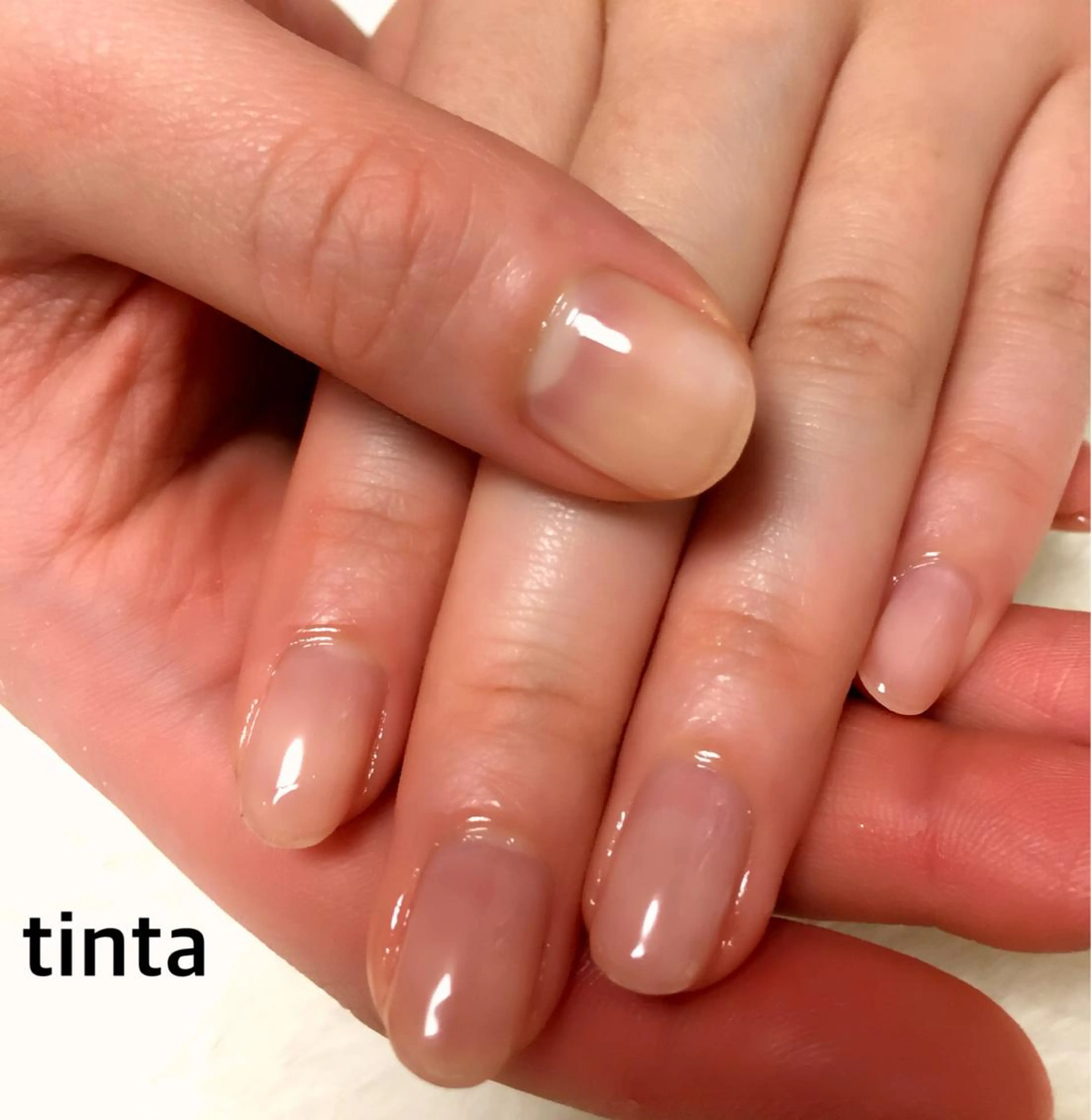 ネイル クリアネイル ネイルサロン ティンタ所属・馬場 典子のネイルデザイン