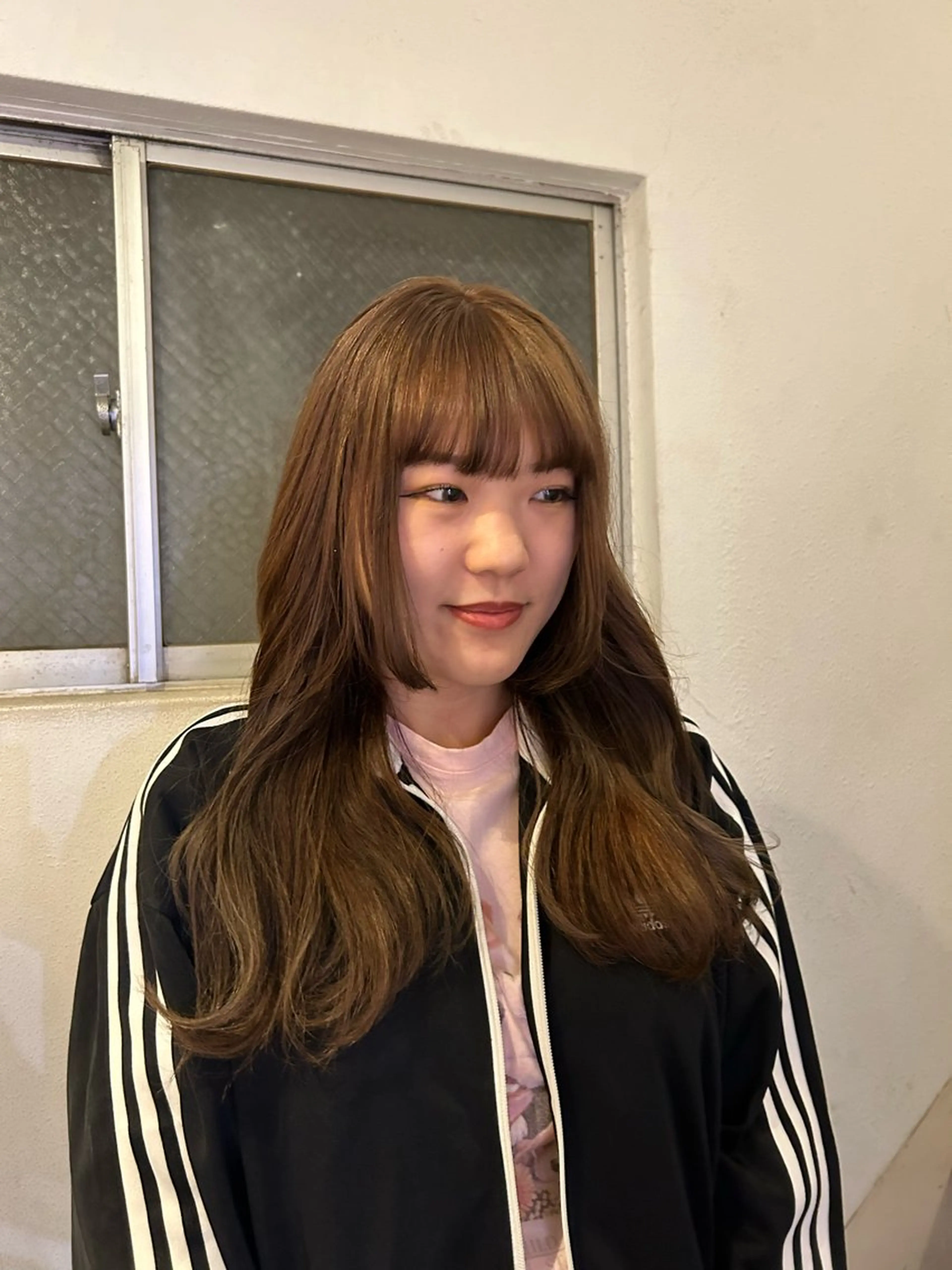 ロング カラー ヘアアレンジ 愛結 暖色カラー🎀🩰のヘアスタイル