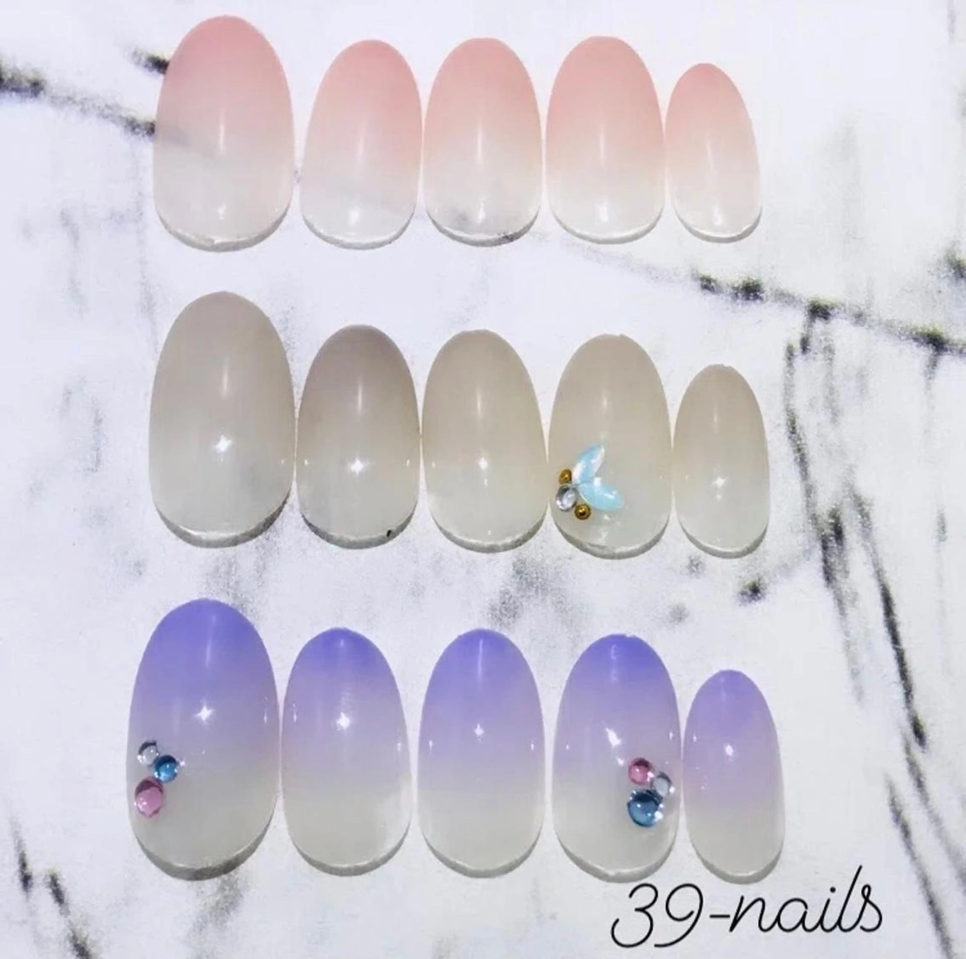 ネイル グラデーション 39-nails EharaMikuのネイルデザイン