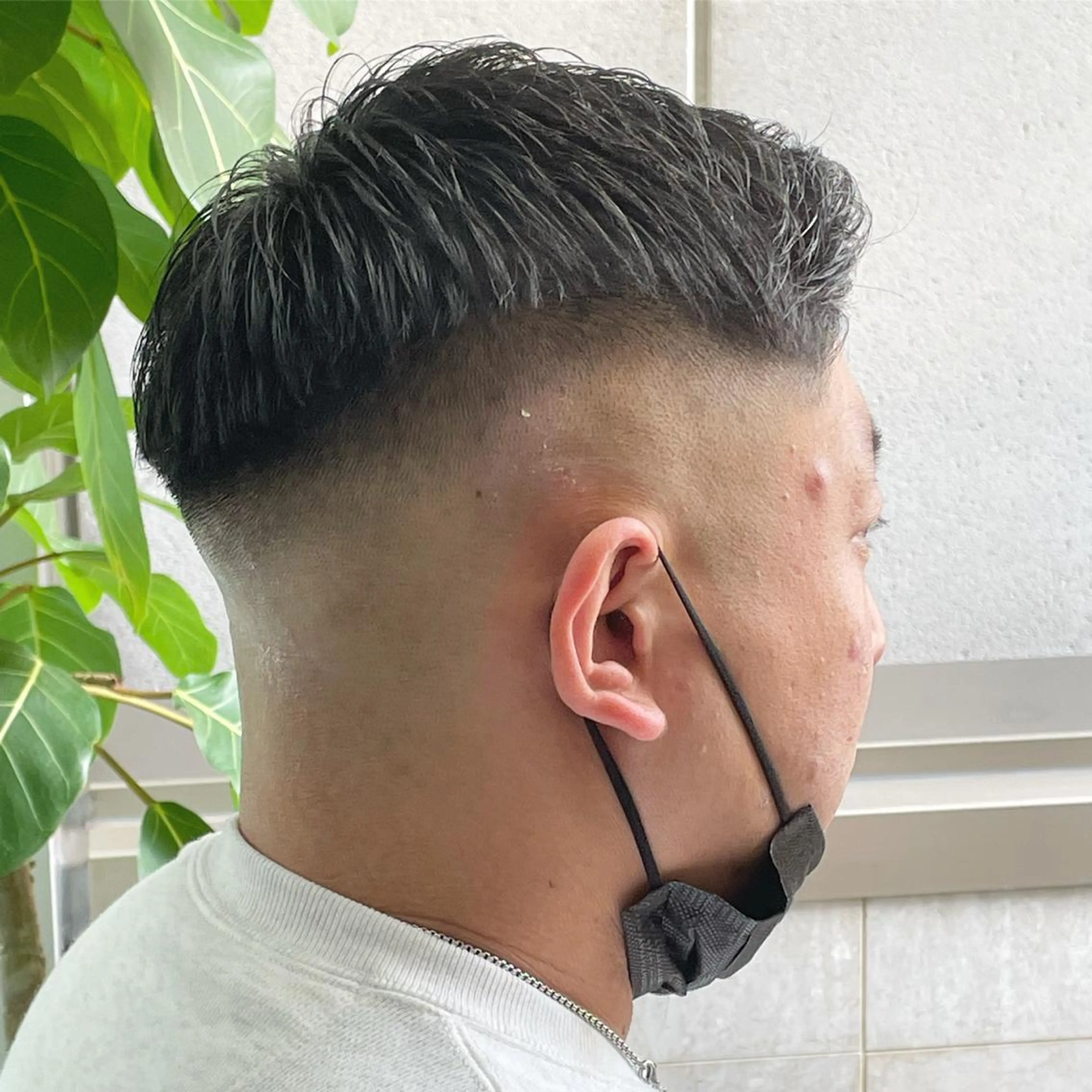 メンズ フェードカット スキンフェード カット Le'a所属・渋谷/フェード/ 國分 翔のヘアスタイル