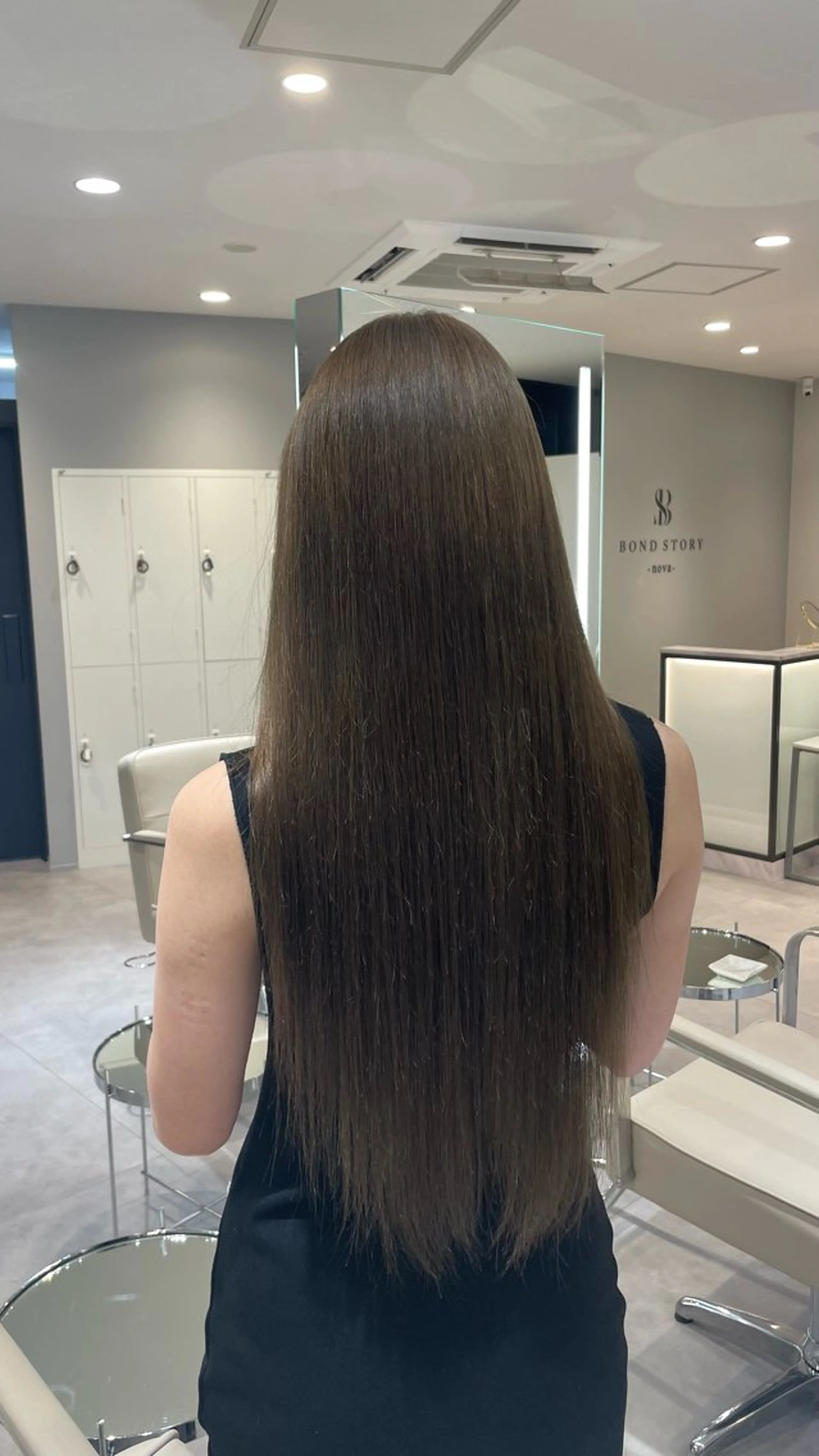 ロング MIMA / 名駅/グレージュのヘアスタイル