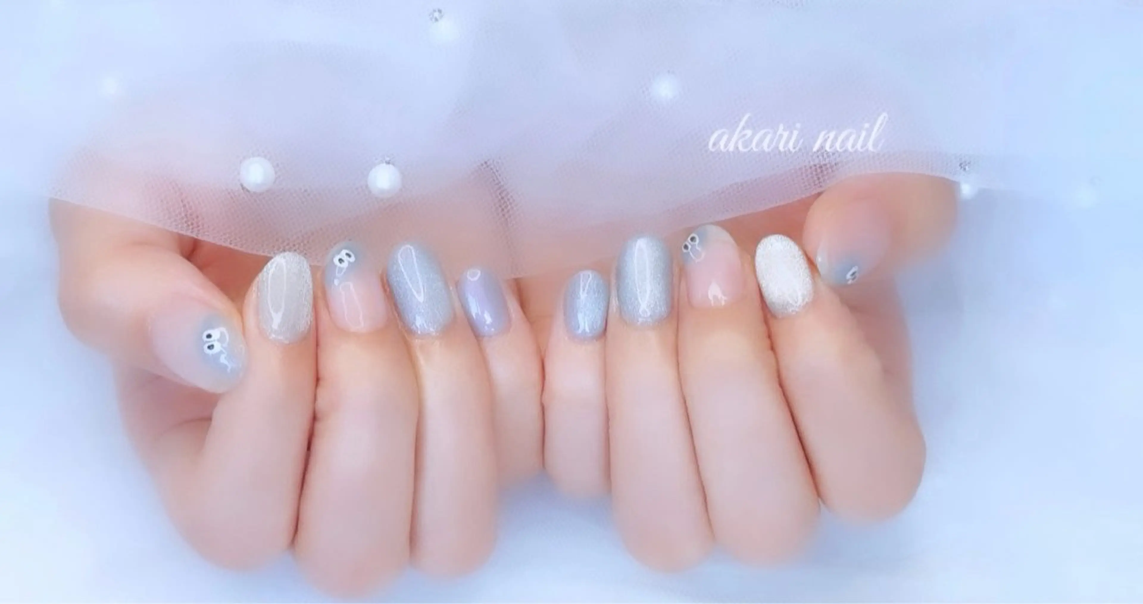 ネイル ハンドネイル フットネイル AKARI nail💅のネイルデザイン