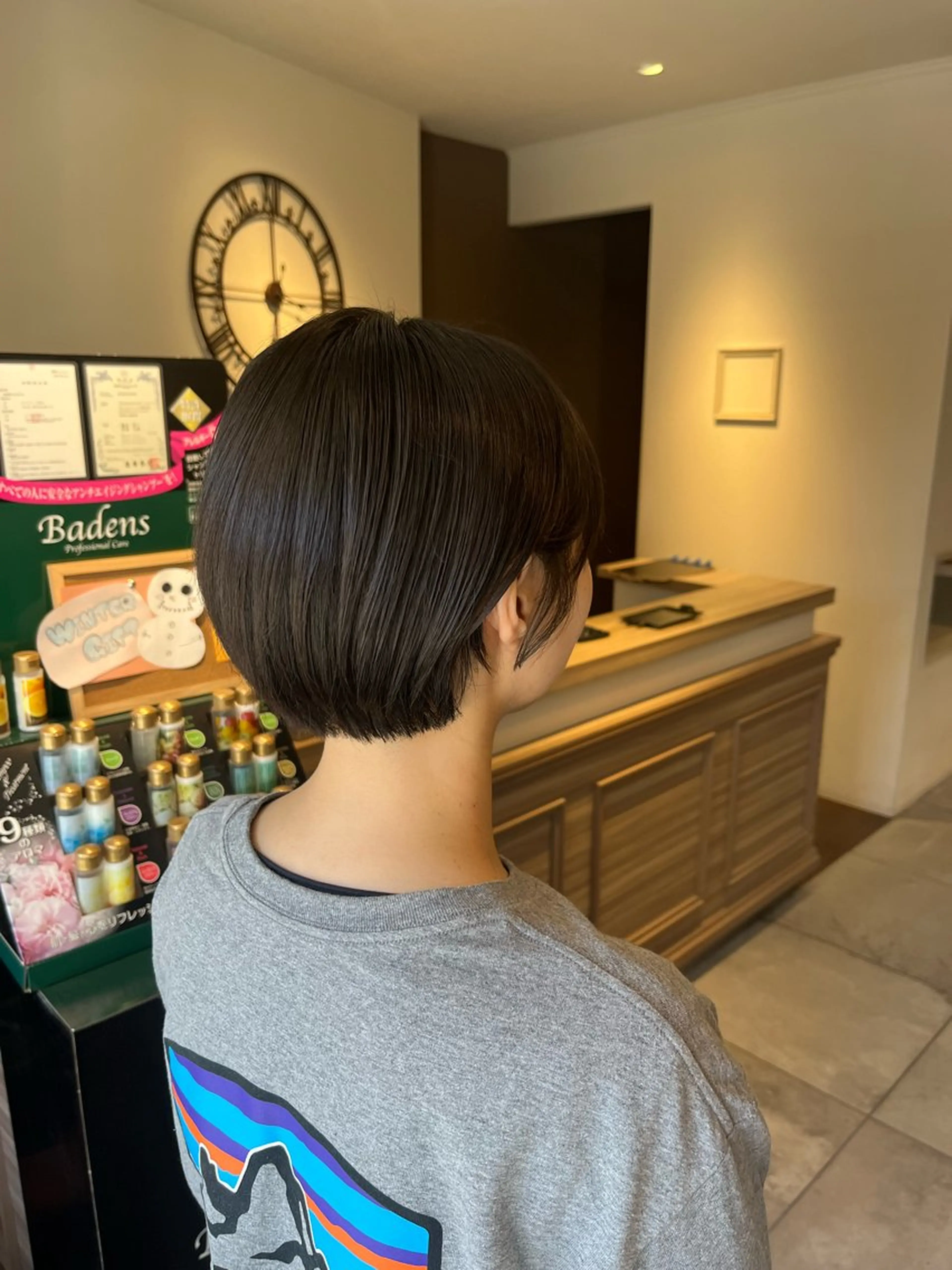 ショート ショートボブ ボブ ショートヘア カット トリートメント 川越 輝梨奈のヘアスタイル