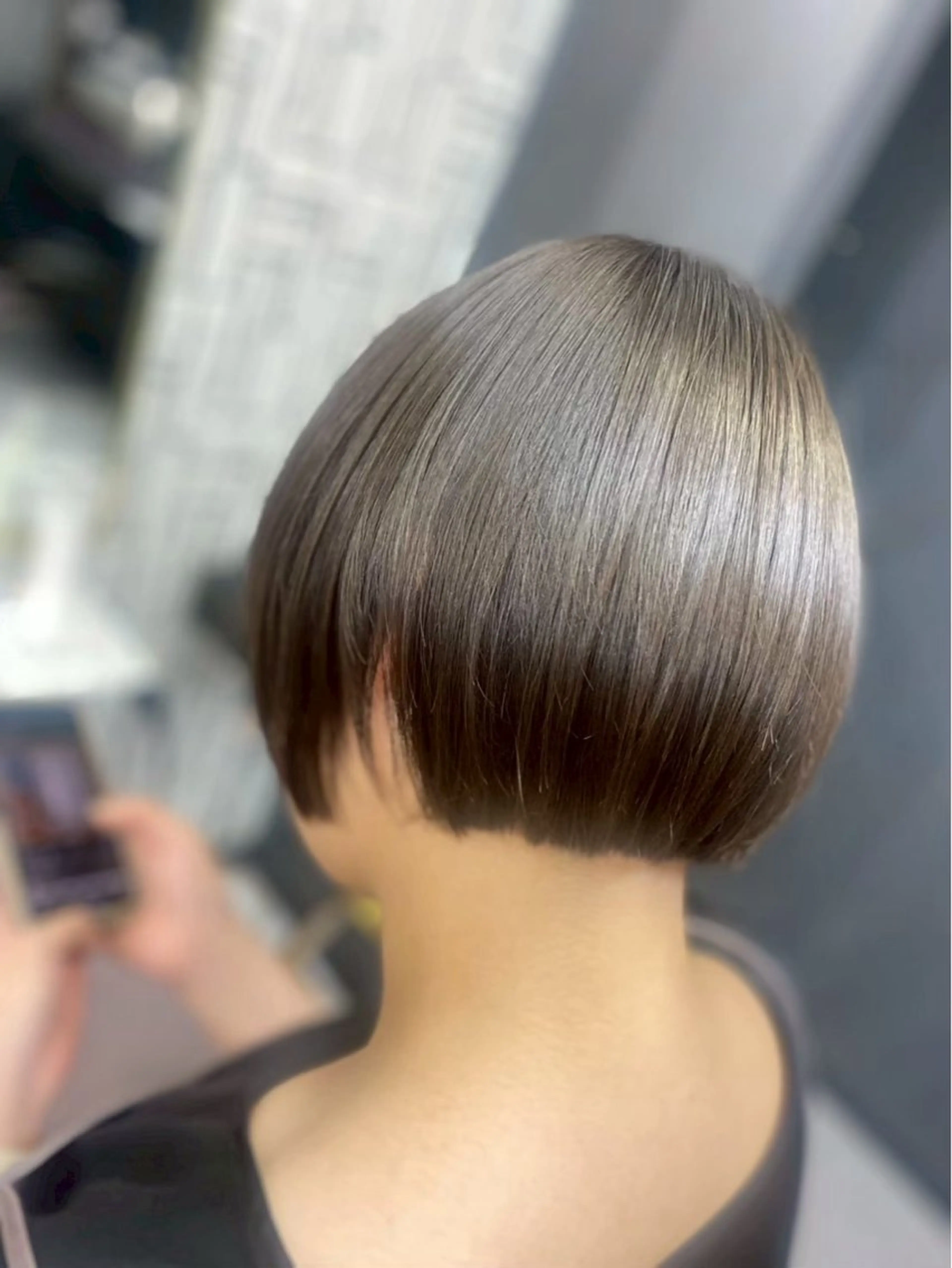 🌷髪質改善縮毛矯正（あごまで）＋トリートメント＋炭酸スパ🌷の写真