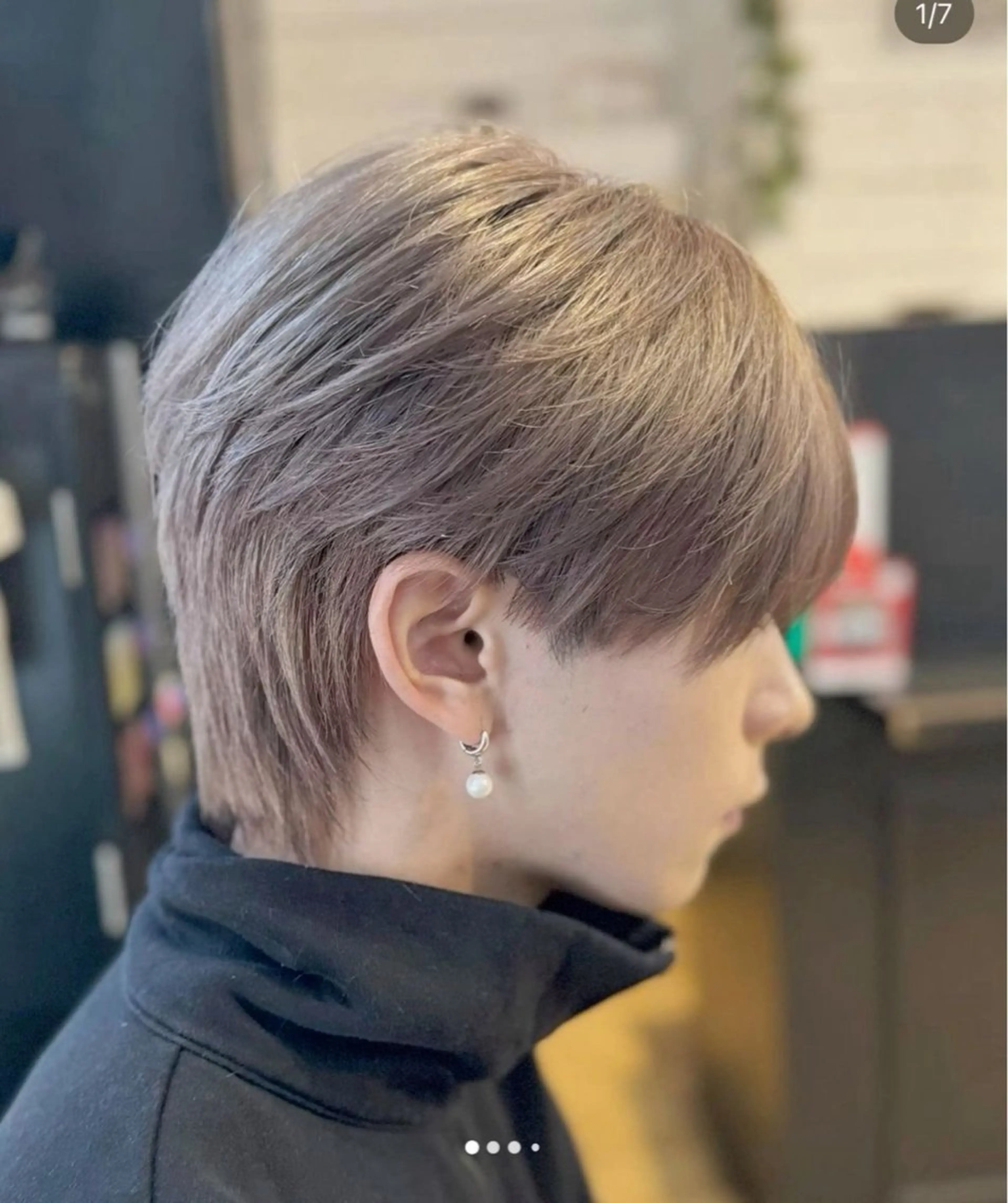 カラー ベージュカラー ミルクティーベージュ Act hair所属・カットモデル募集中/ 共和/大場和哉のヘアスタイル