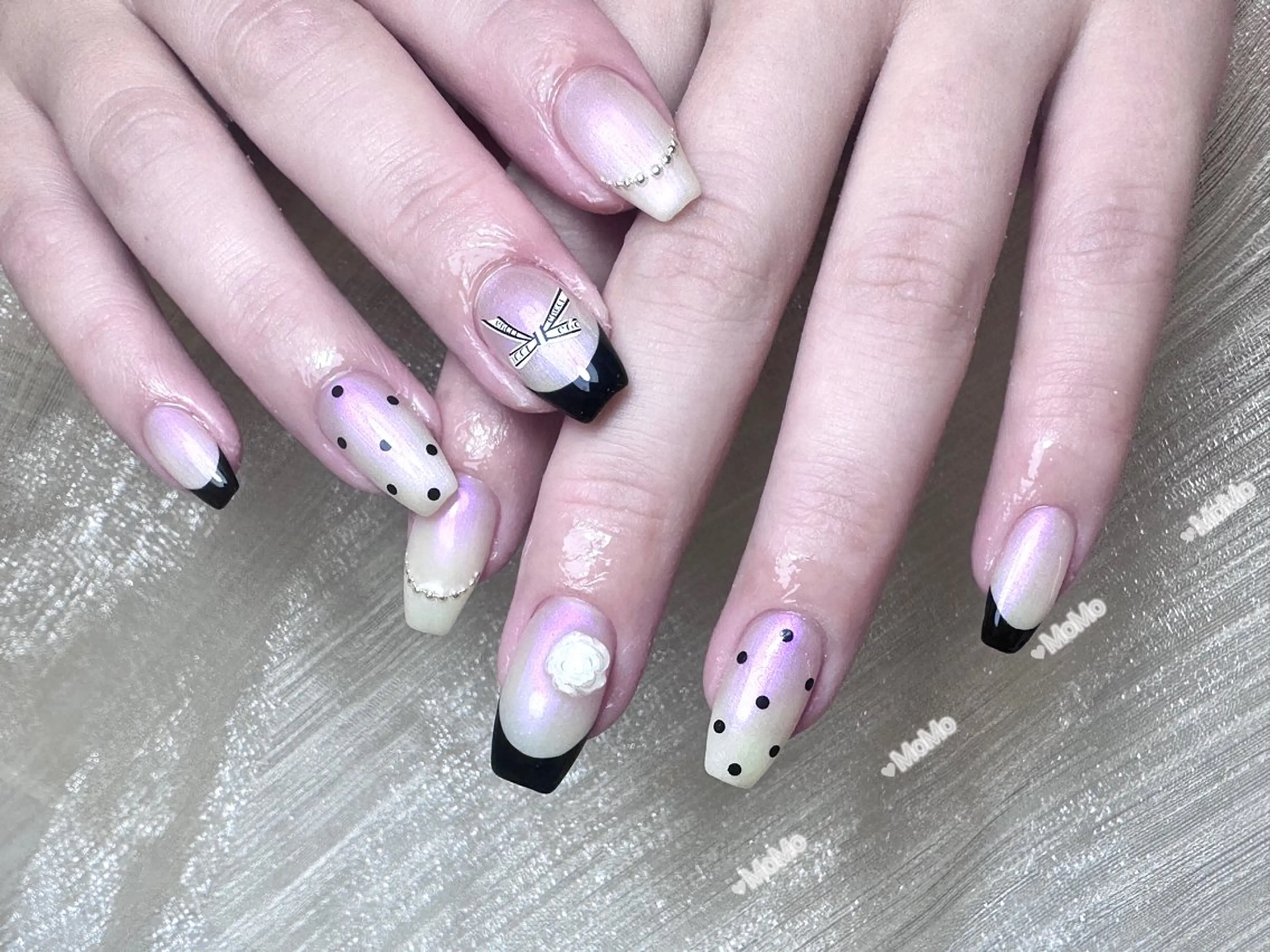 ネイル ハンドネイル MOMO 川崎所属・moriki nailのネイルデザイン