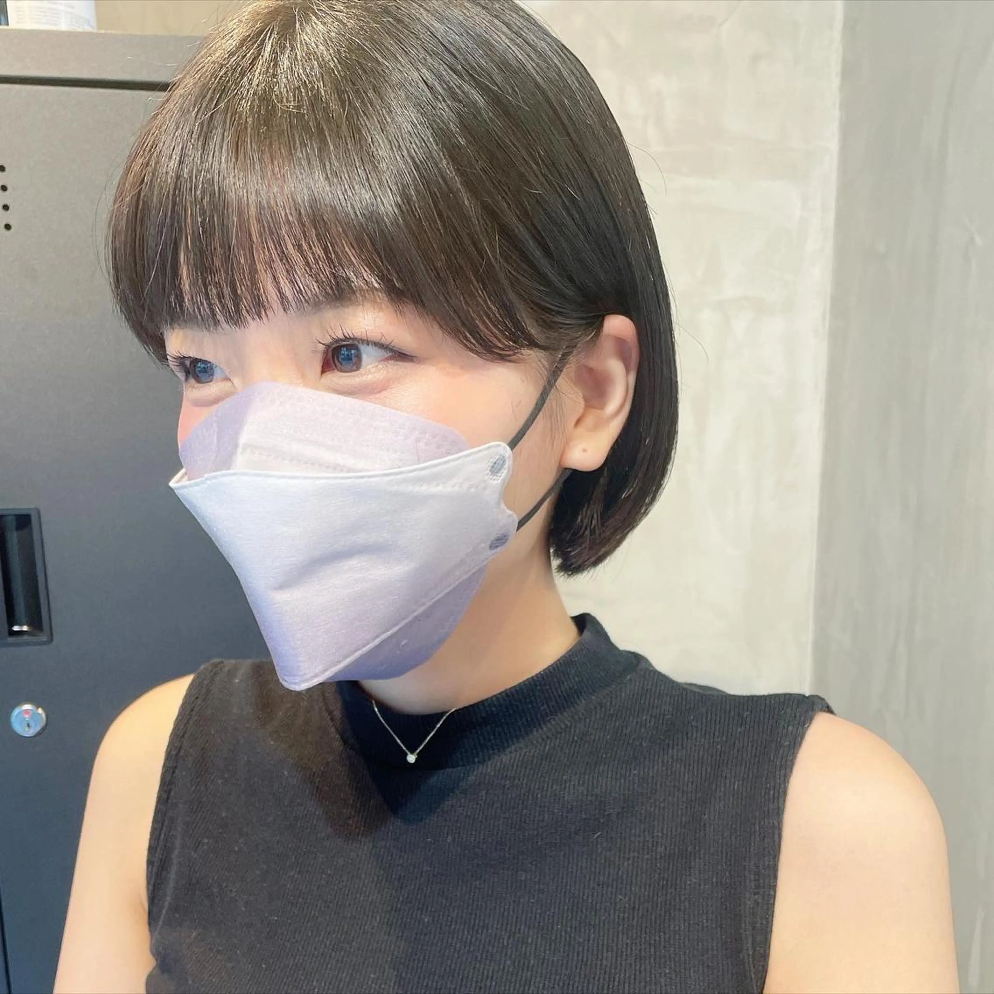 ショート カット ヘアカラー ヤマモト マイのヘアスタイル