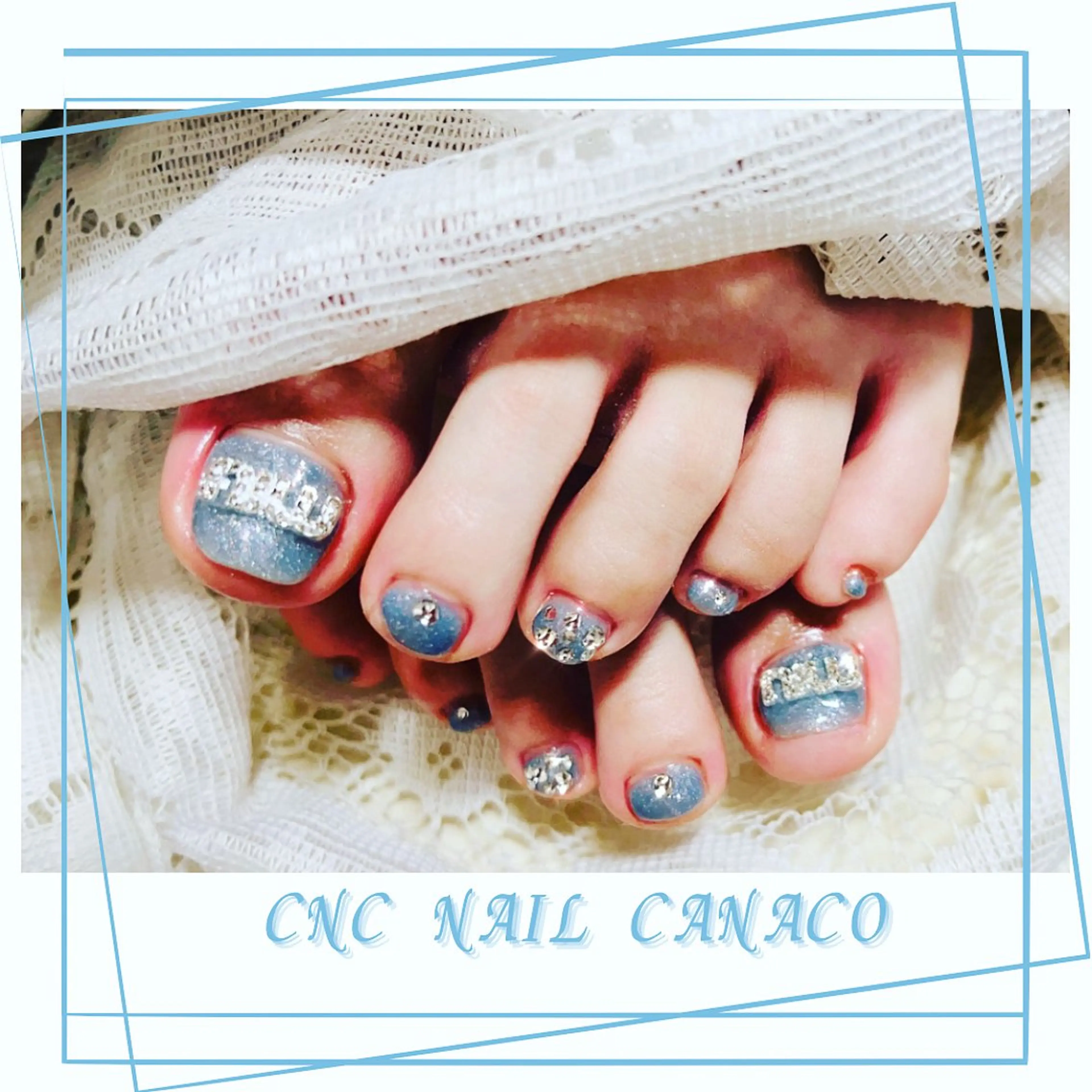 ネイル アートネイル フットネイル 持ち込み Felice所属・ベテランネイル cnc  nailのネイルデザイン