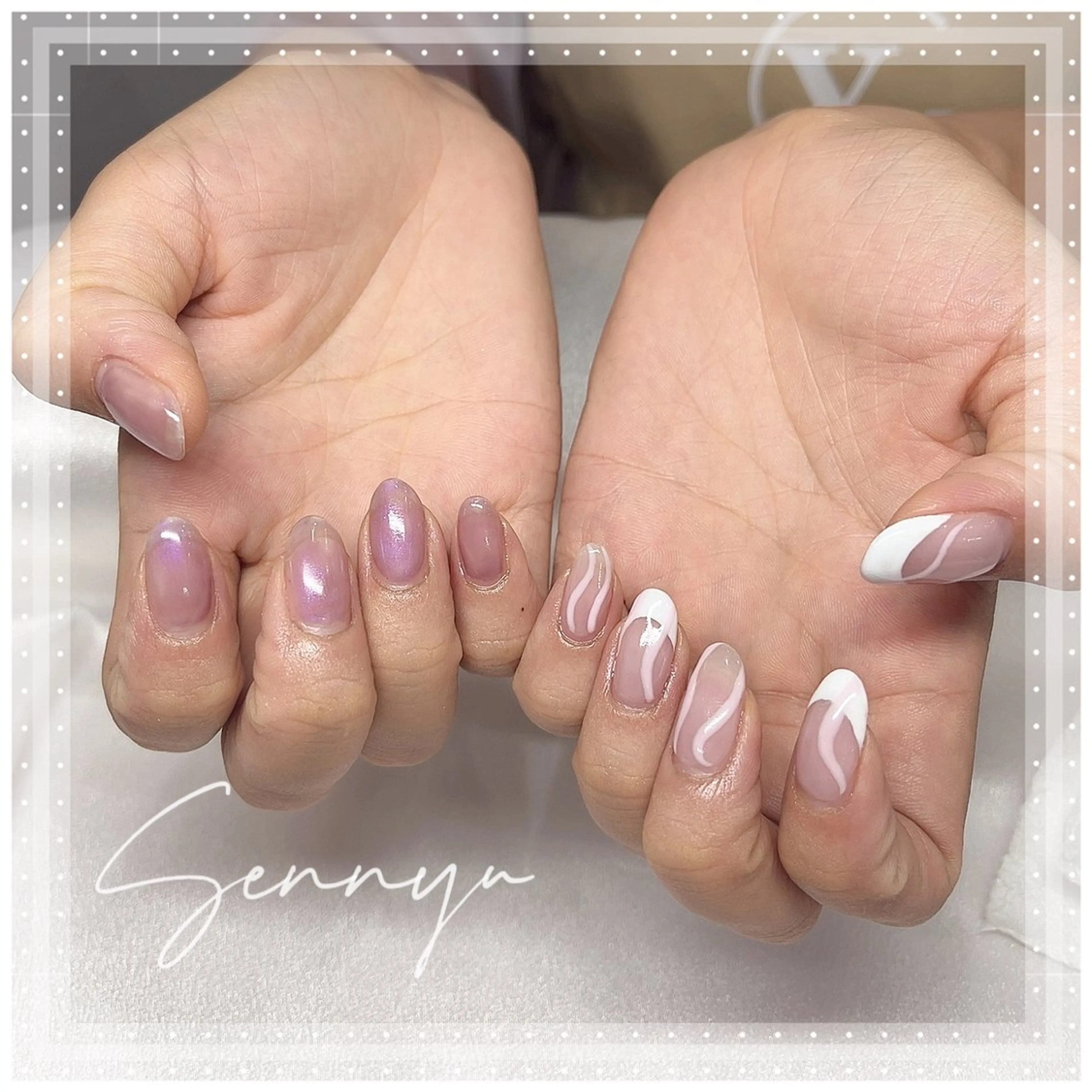 ネイル 持ち込み モンナ CCのネイルデザイン