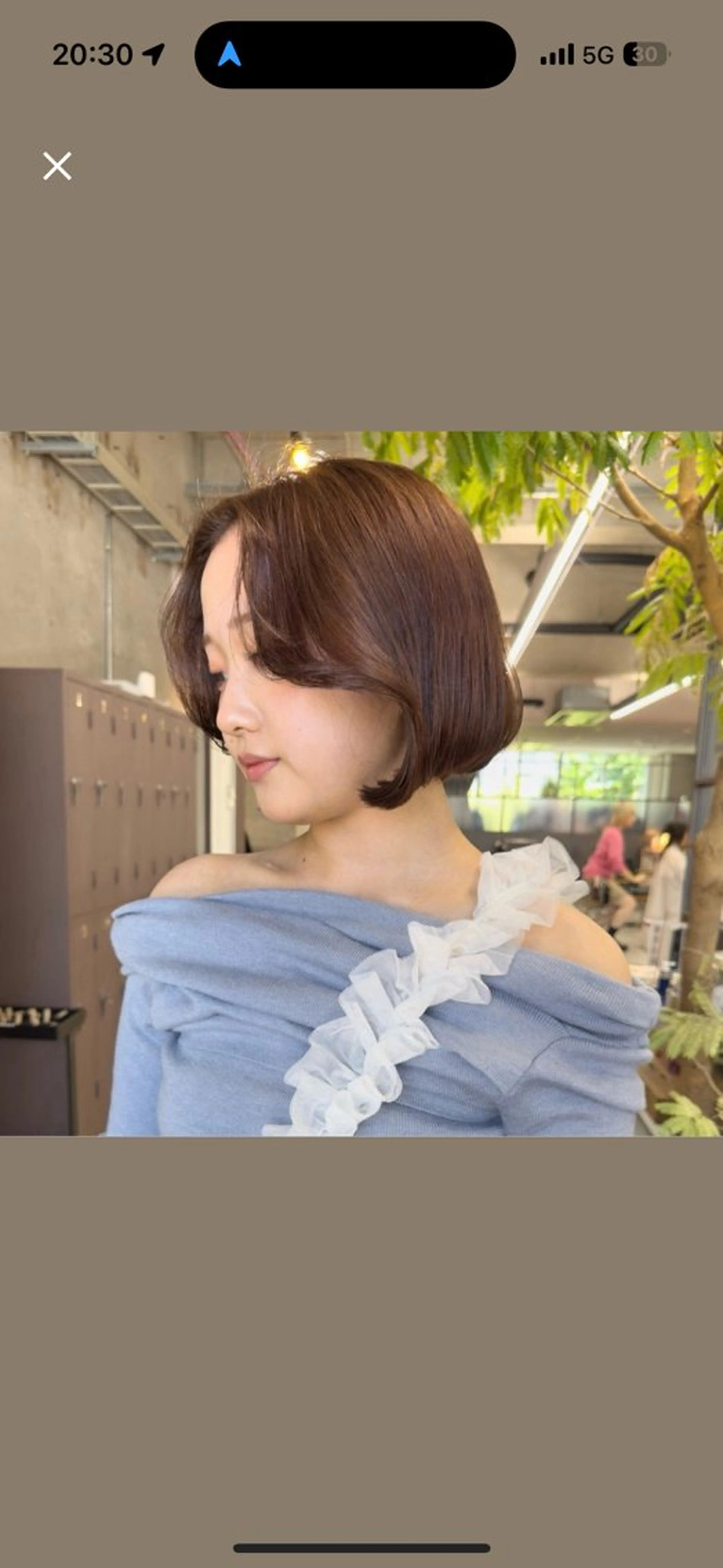 ショート ヘアカラー 宮崎 わか菜/透明感カラーのヘアスタイル