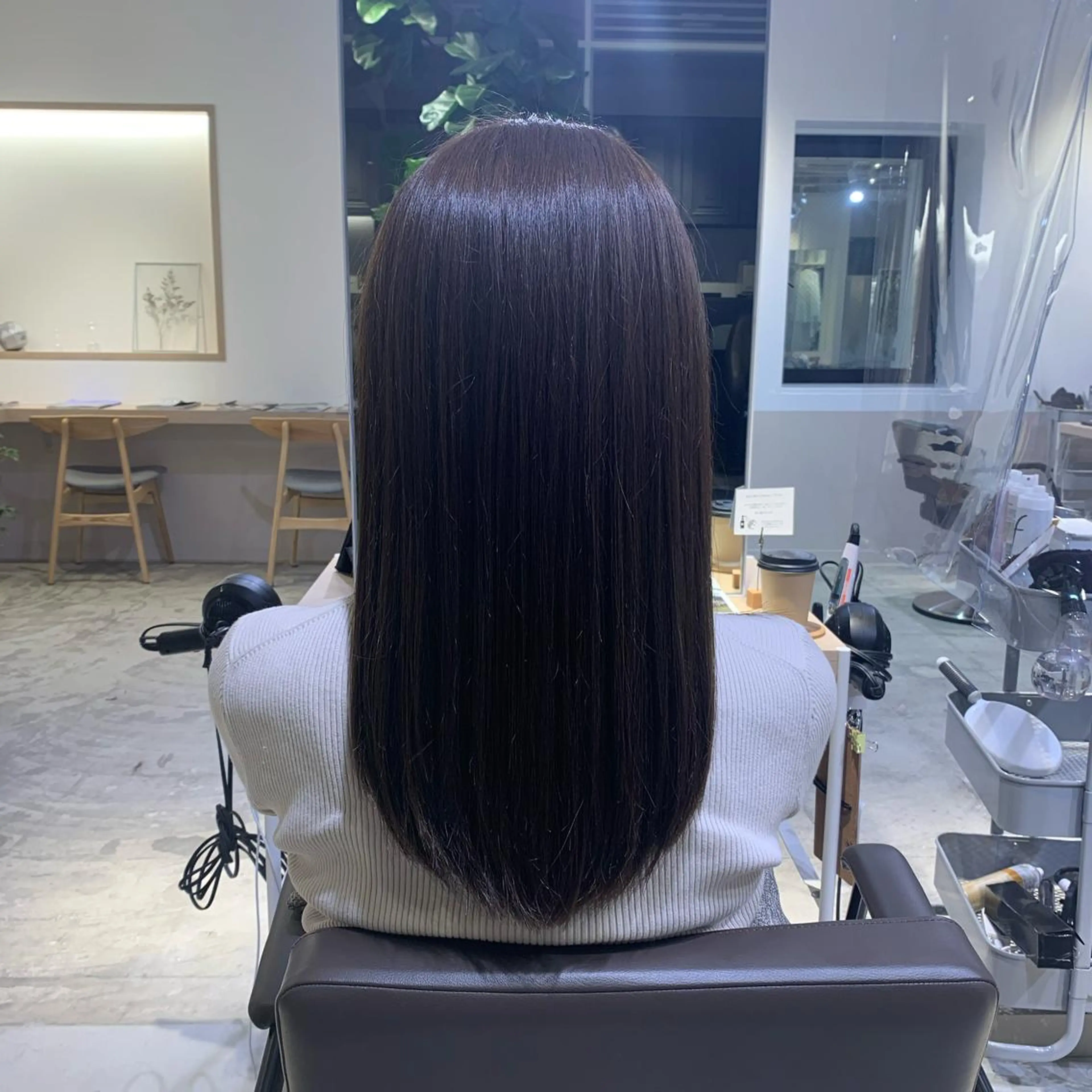 ロング トリートメント FILMS所属・宮城 星のヘアスタイル