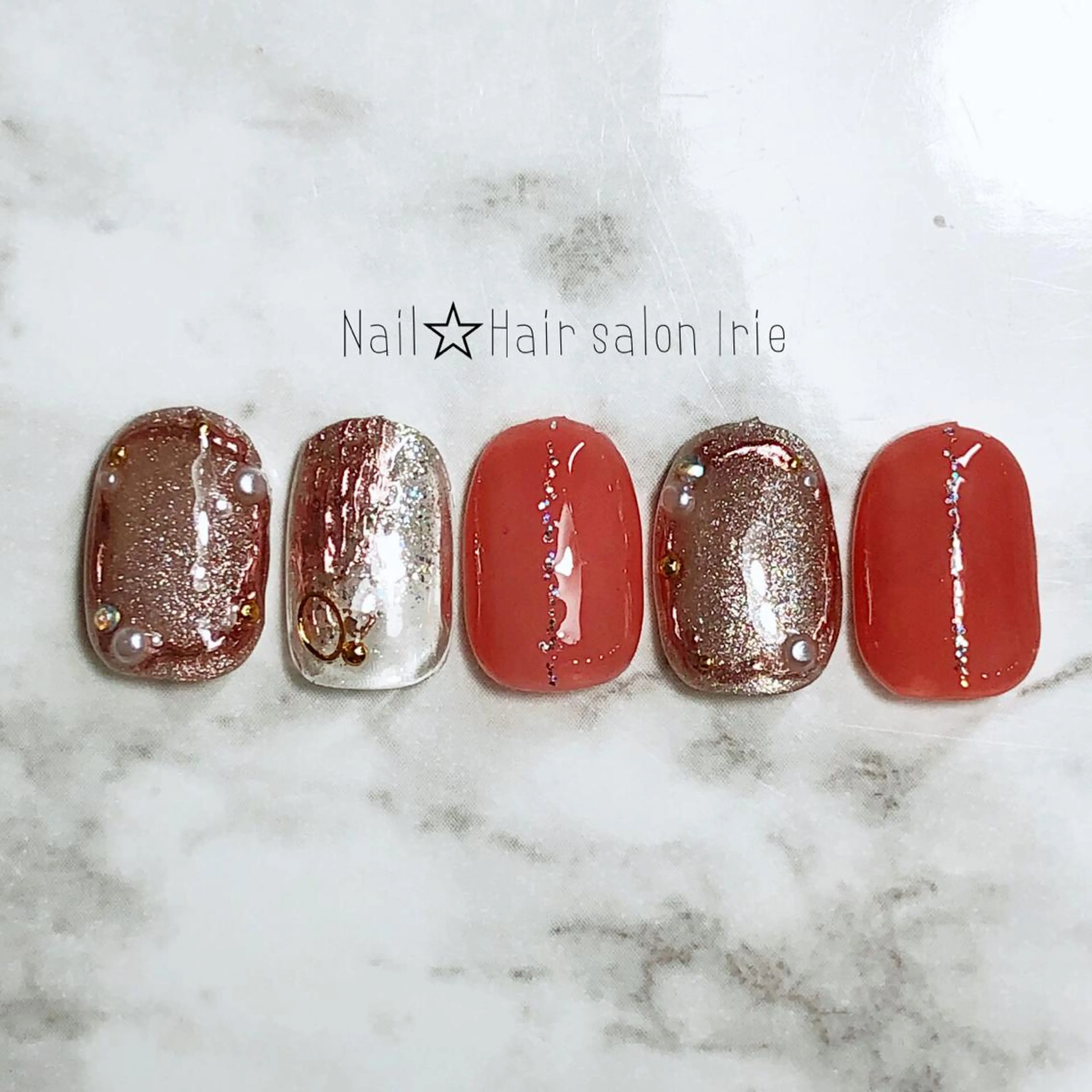 ネイル Hair salon Irie所属・與儀 知佳のネイルデザイン