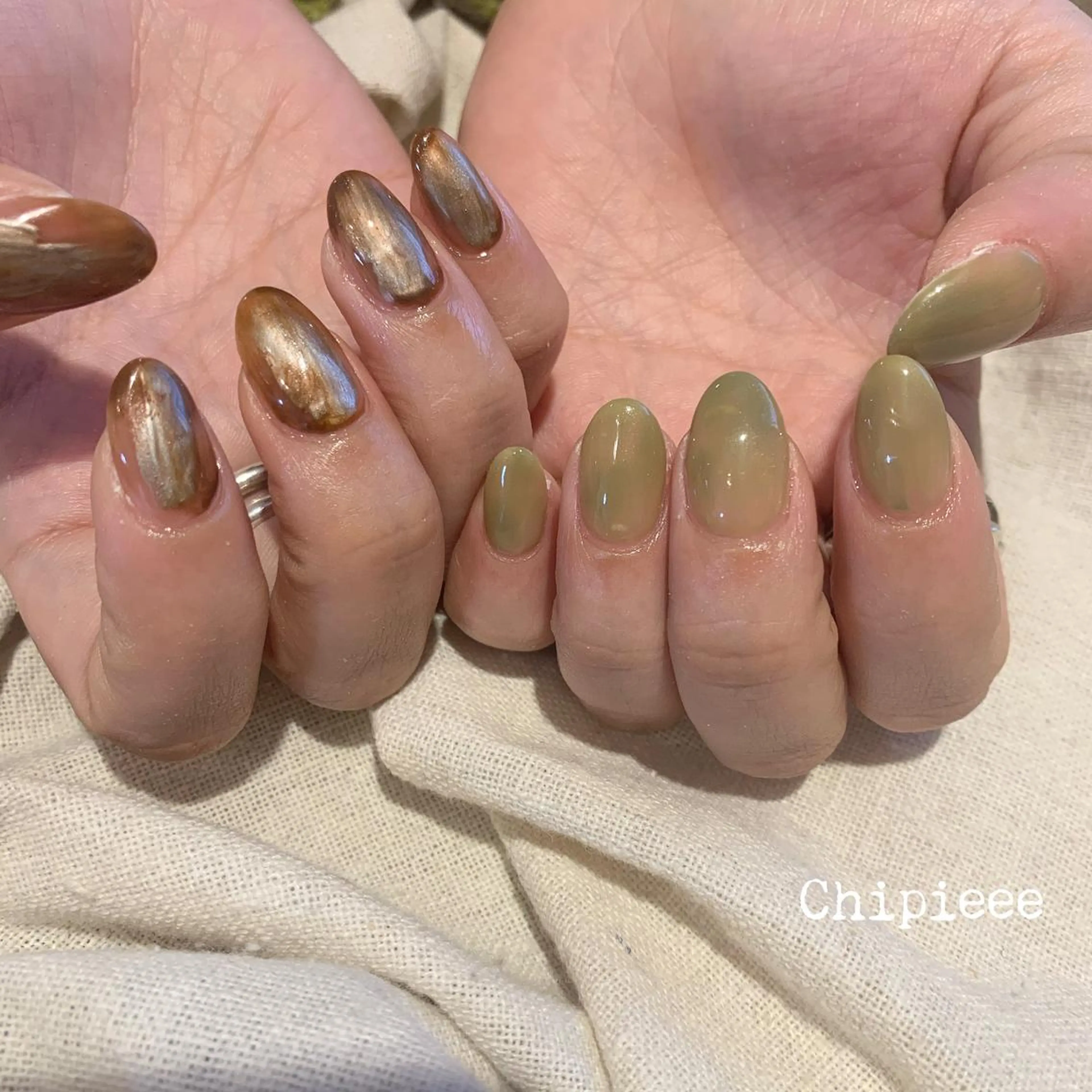 ネイル ハンドネイル revia所属・ERI Nailistのネイルデザイン