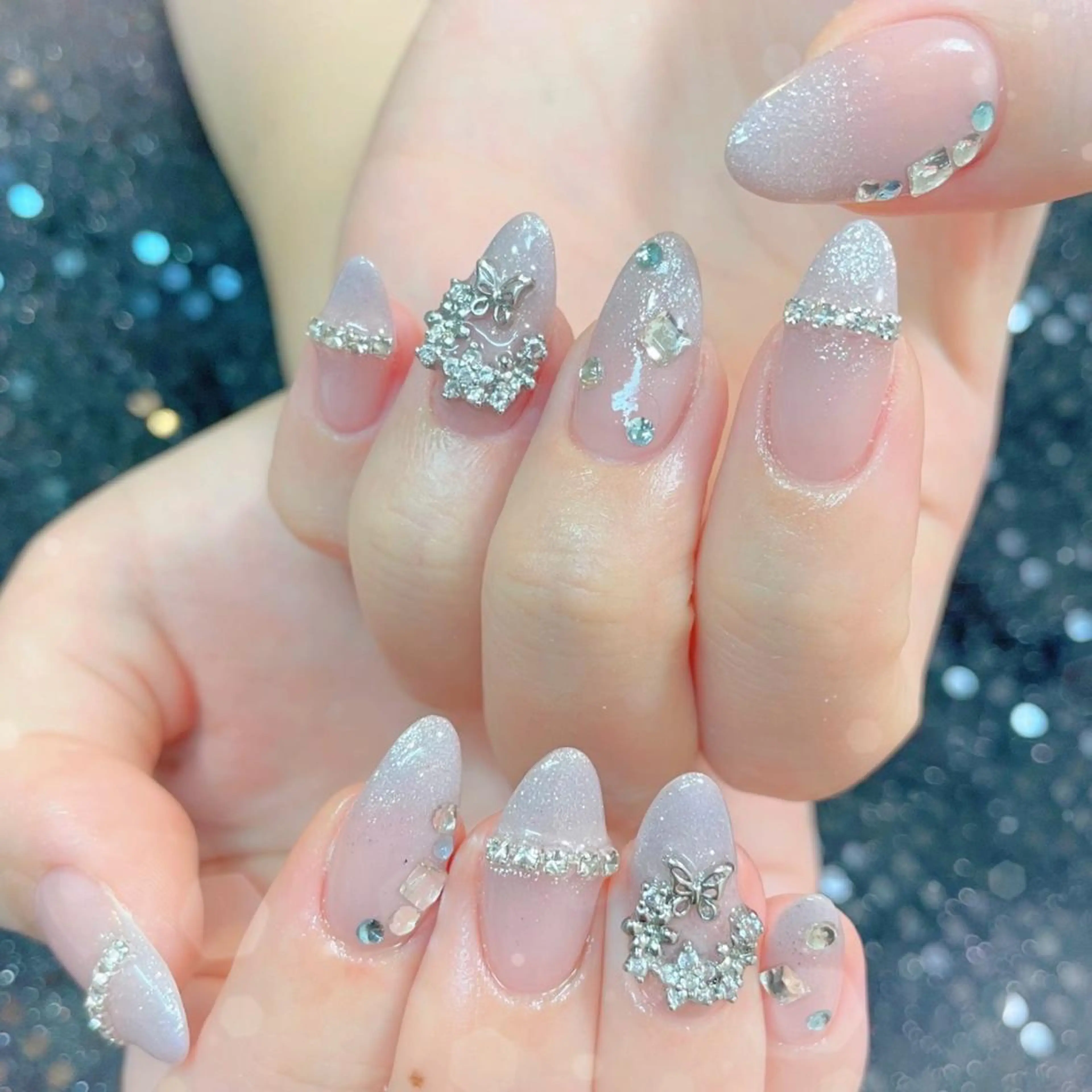 ネイル ハンドネイル ハンドケア MoON...❤︎ MeGuのネイルデザイン