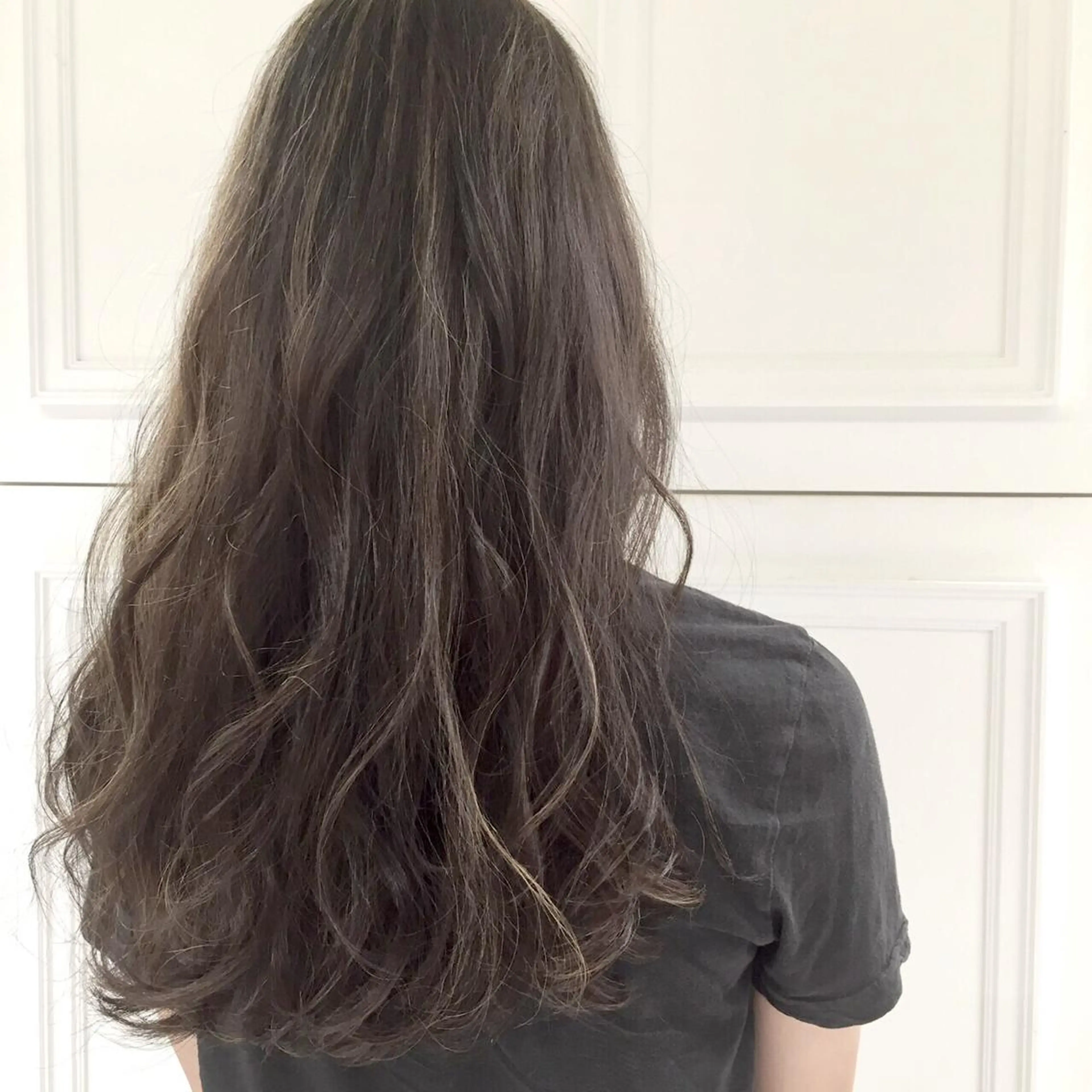 ロング カラー ハイライトカラー ハイライト fukuyasu rikaのネイルデザイン