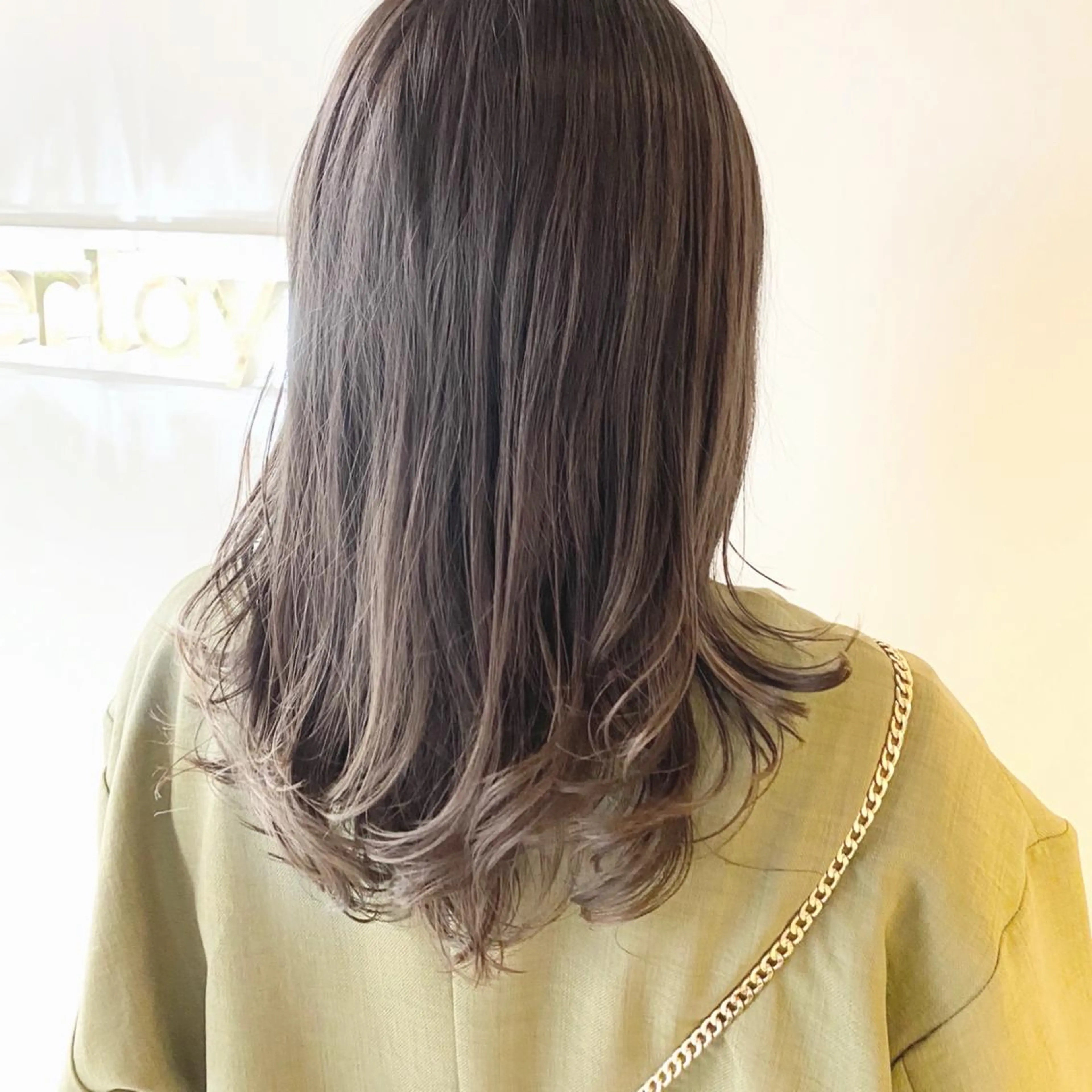 ミディアム カラー パーマ ベージュカラー グラデーションカラー 徳永 大樹のヘアスタイル