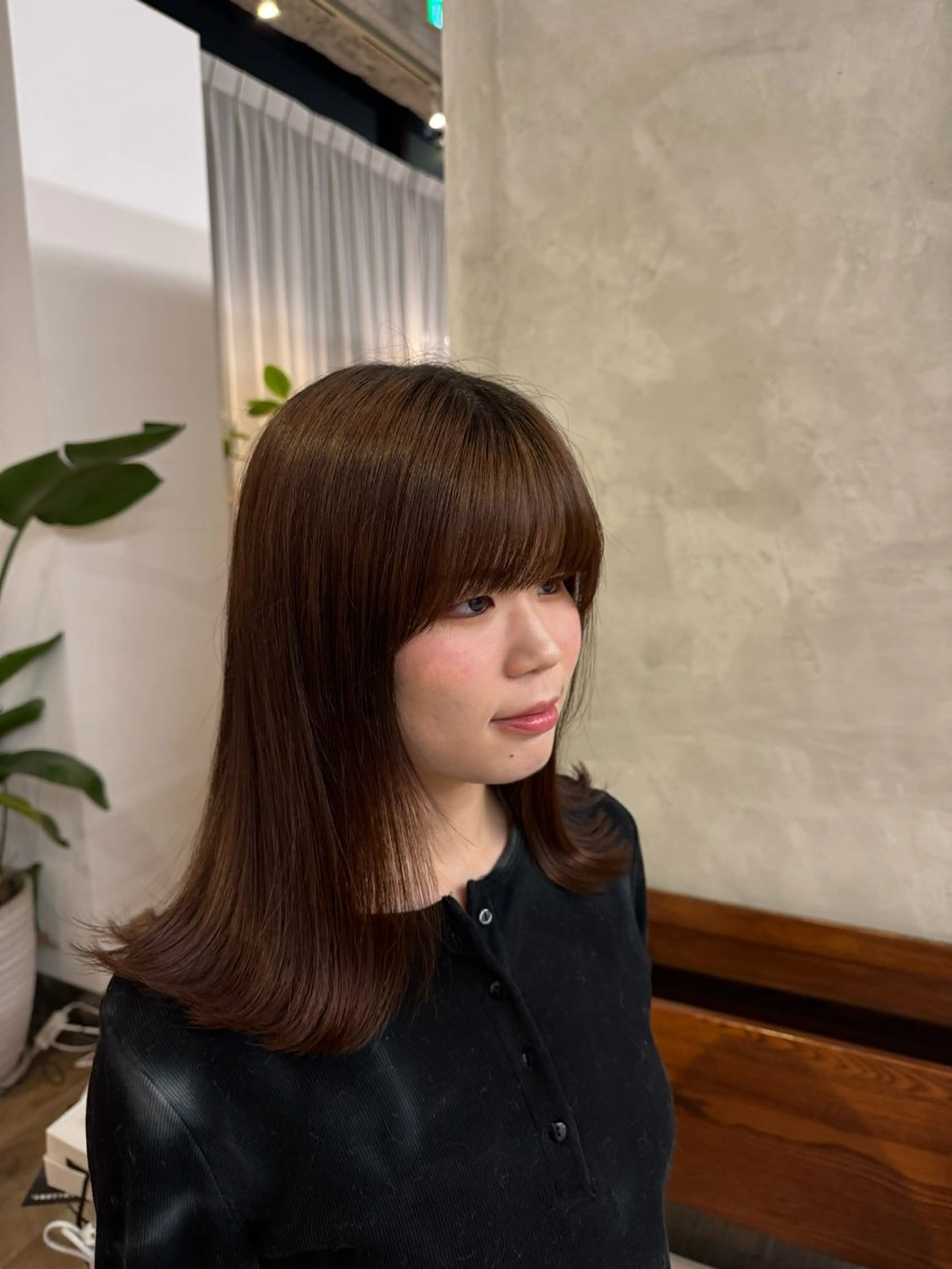 ミディアム 外ハネヘア カットモデル募集🫧 Meiのヘアスタイル