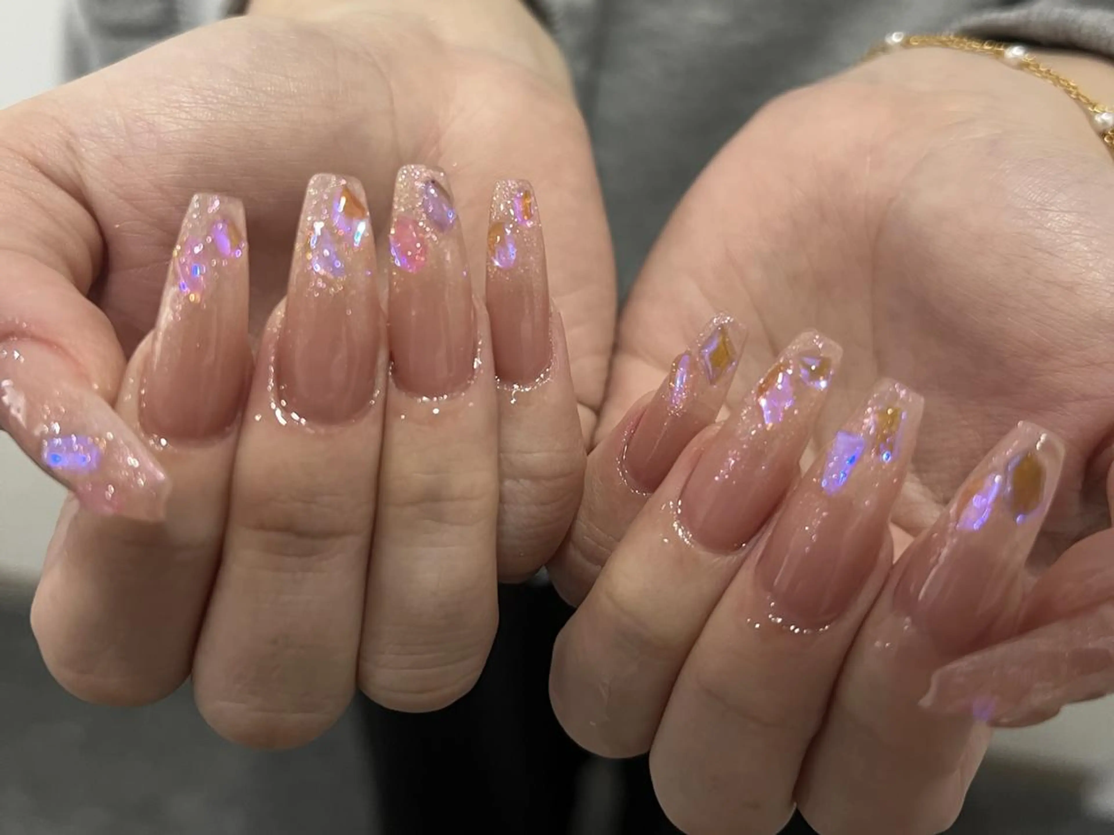 ネイル ハンドネイル ハンドケア MAKI💚💚💚 秋葉原.のネイルデザイン