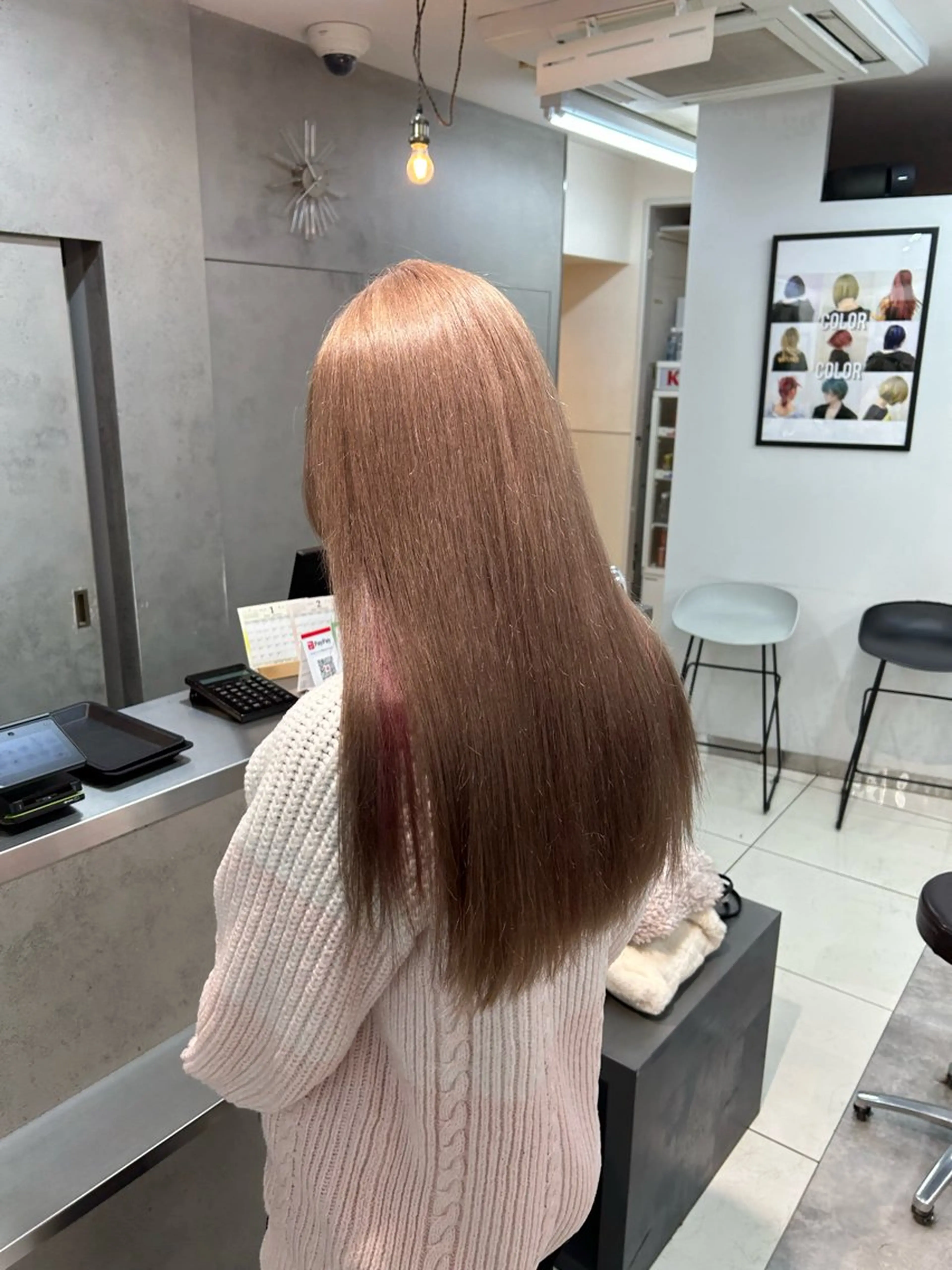 ロング レイヤー×ツヤカラー 渋谷/kougaのヘアスタイル