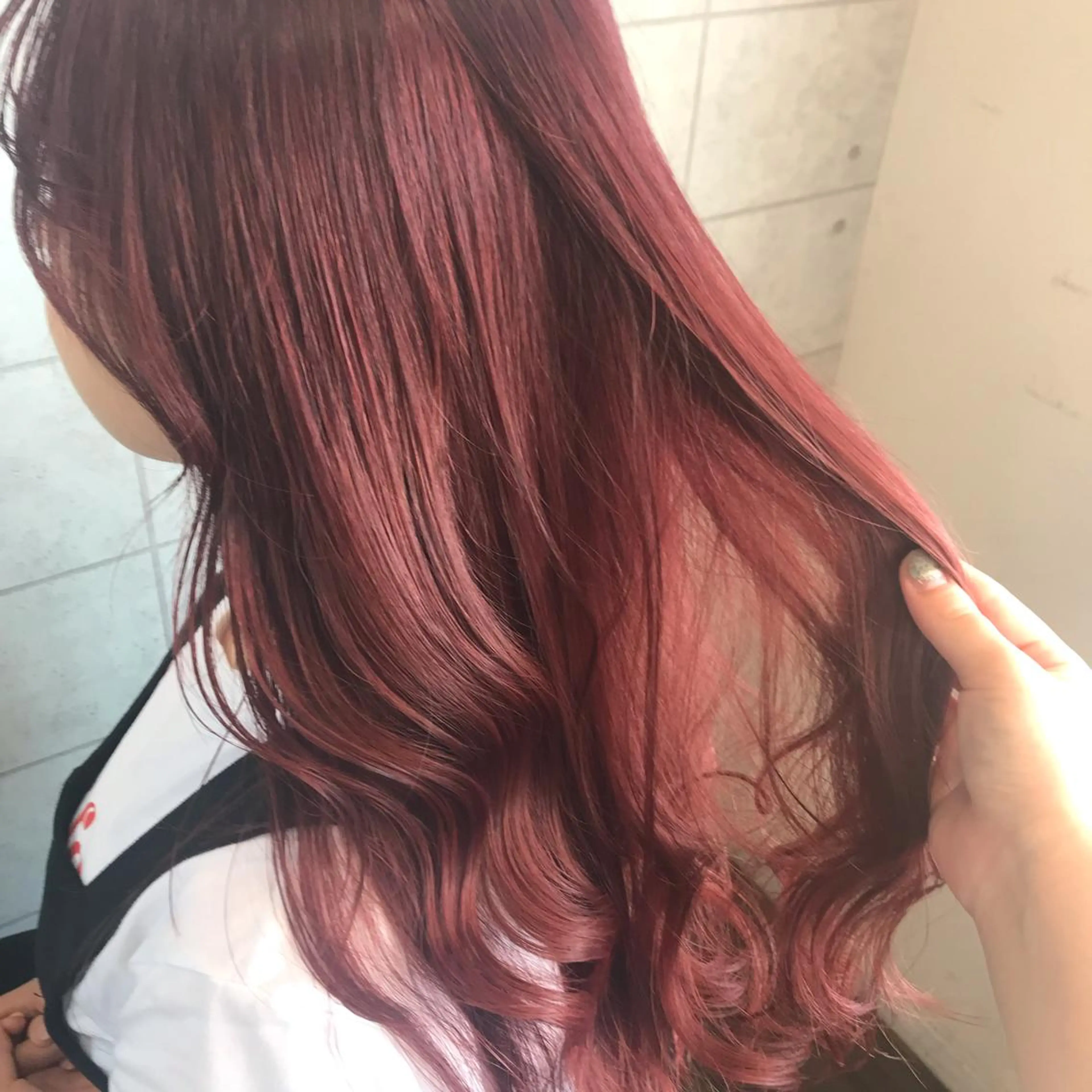 ロング カラー knock【ノック】所属・烏丸韓国ヘア🇰🇷 ayaka🎀のヘアスタイル