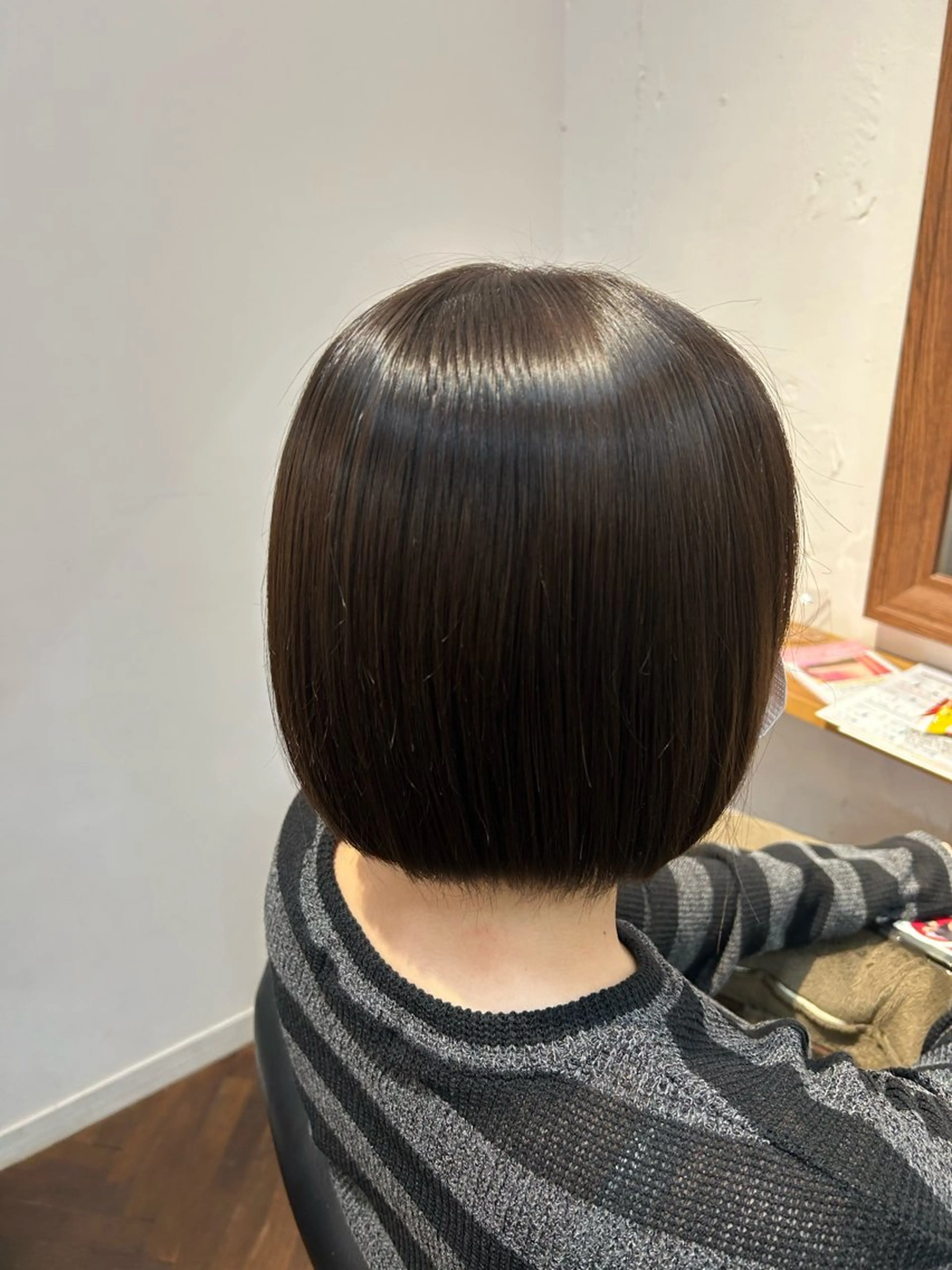 ミディアム カラー ブラウンカラー 透明感カラー グレージュ ヘアカラー conks所属・🐶 あゆか🐶のヘアスタイル